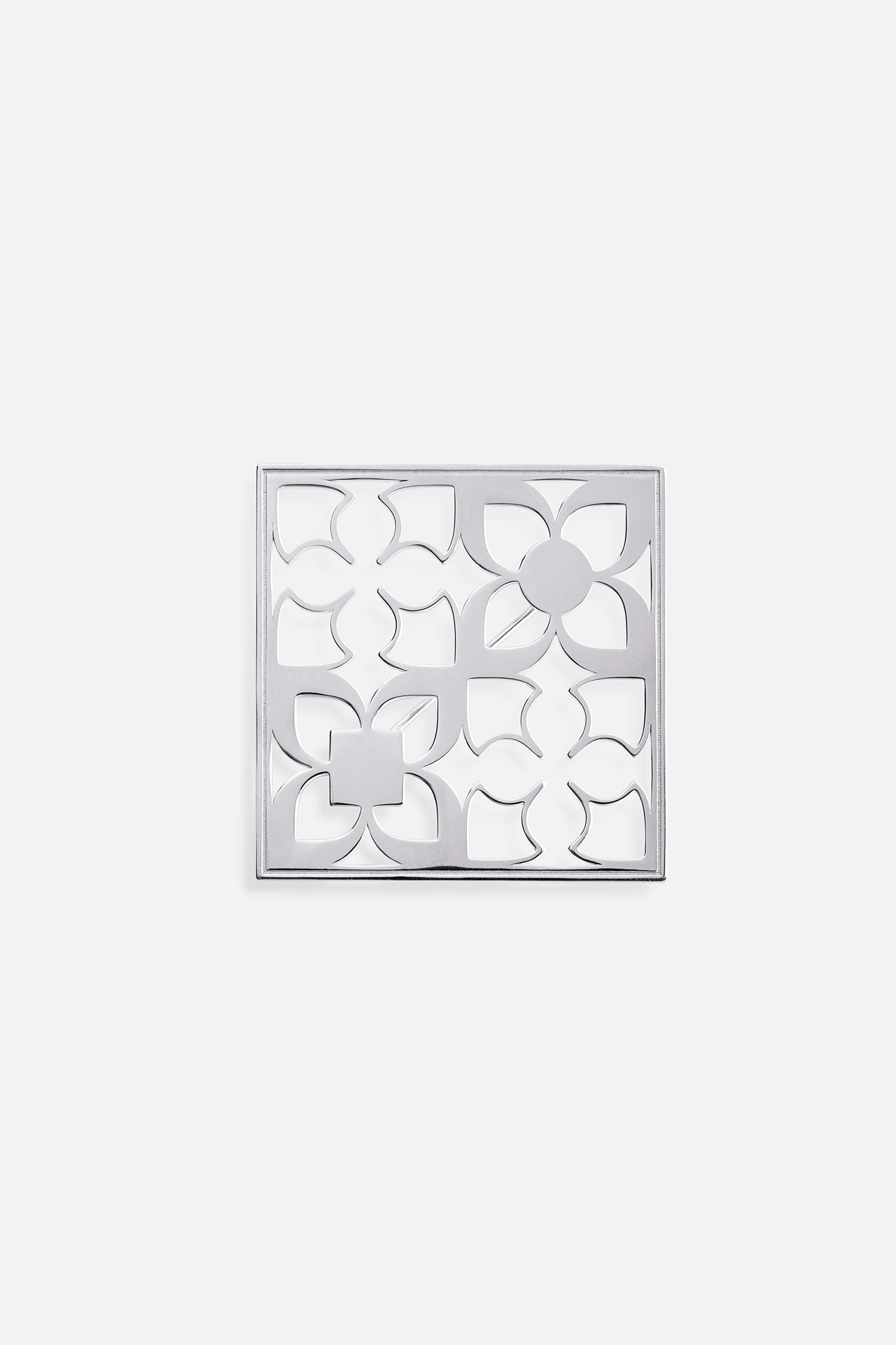 SIGNATURE LOGO BROOCH