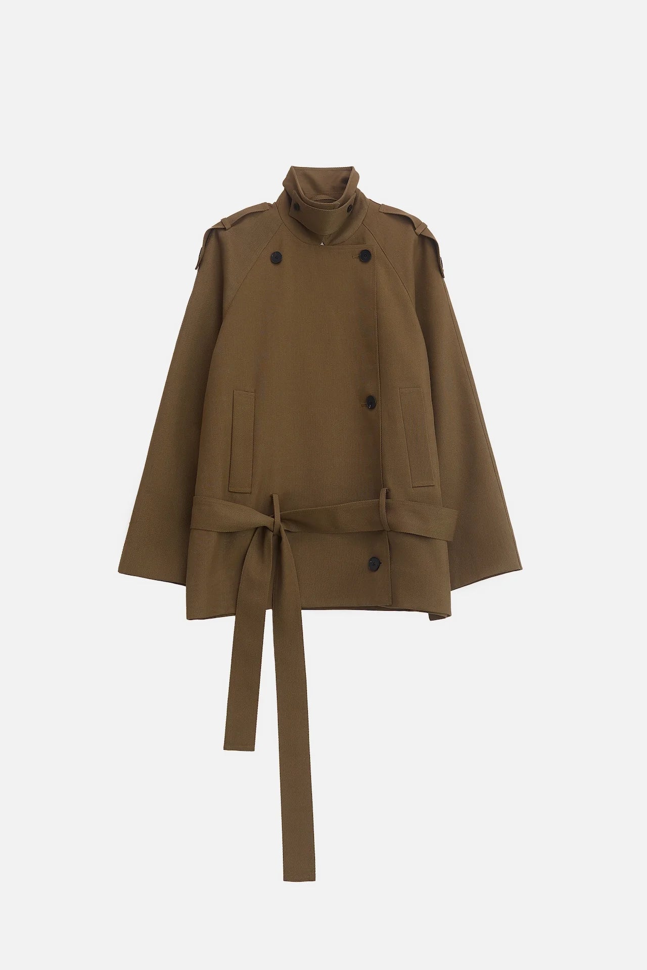 WOOL TRENCH COAT