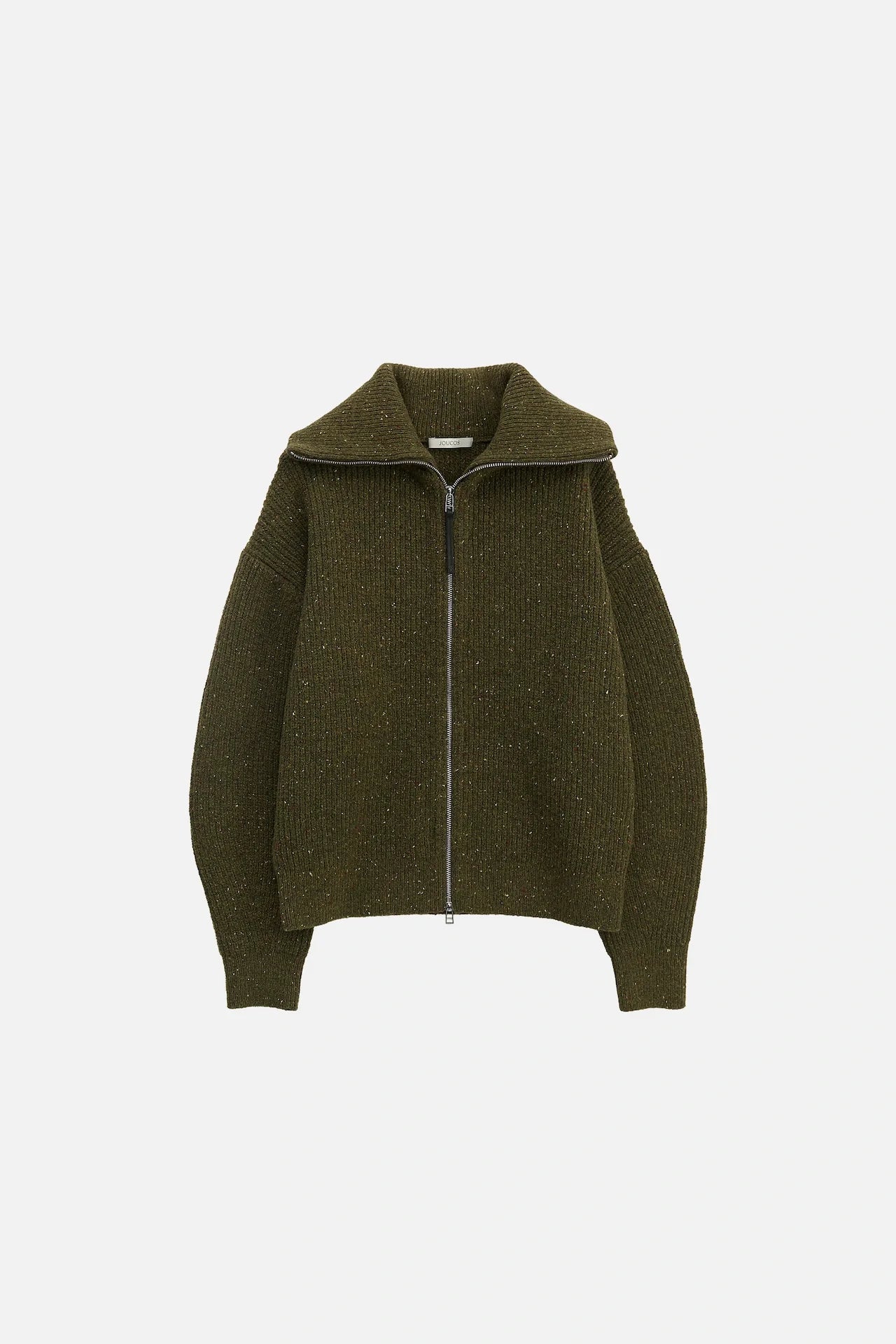 ZIP-UP CARDIGAN