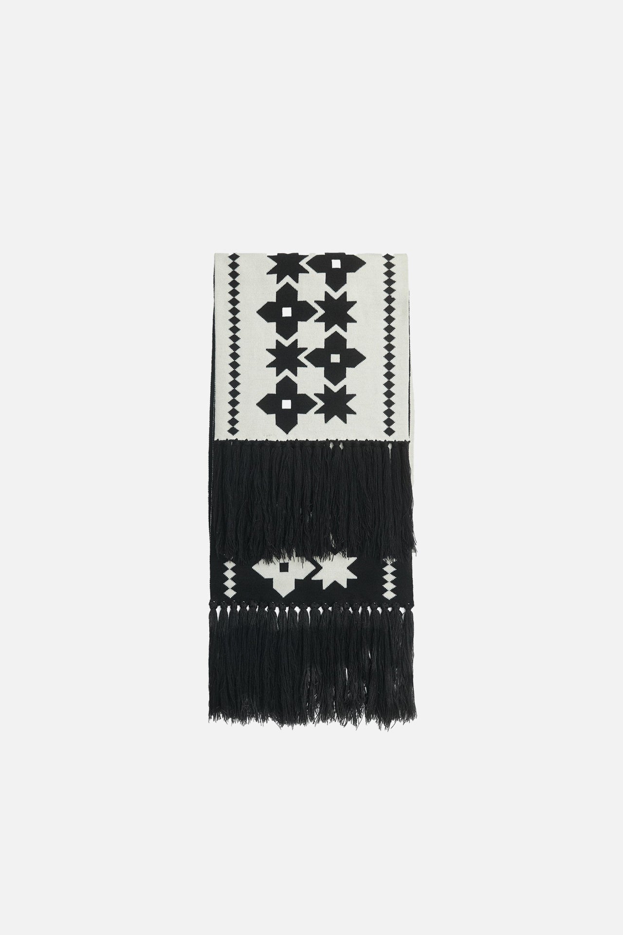 MONOGRAM WOOL SCARF