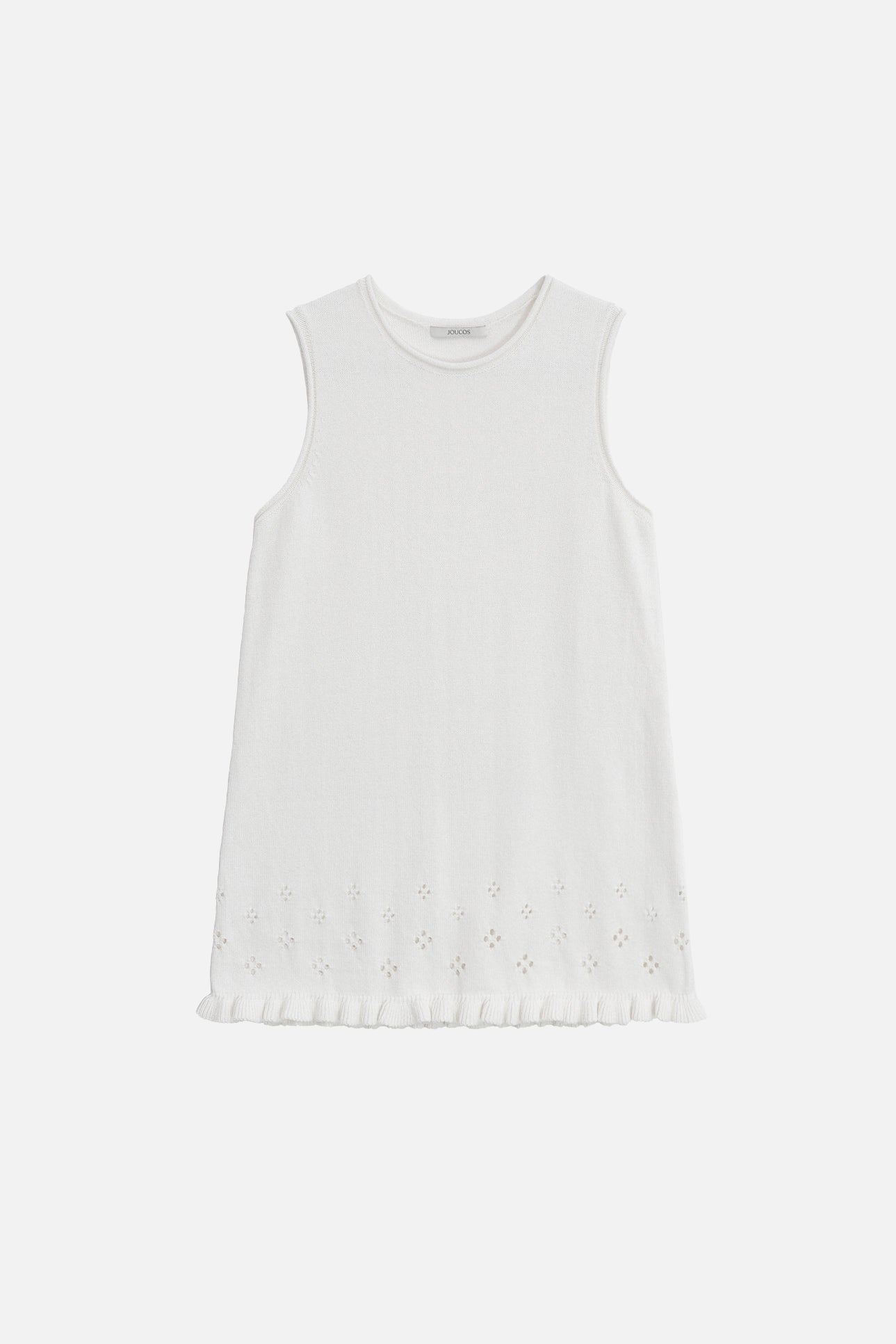 POINTELLE KNIT DRESS