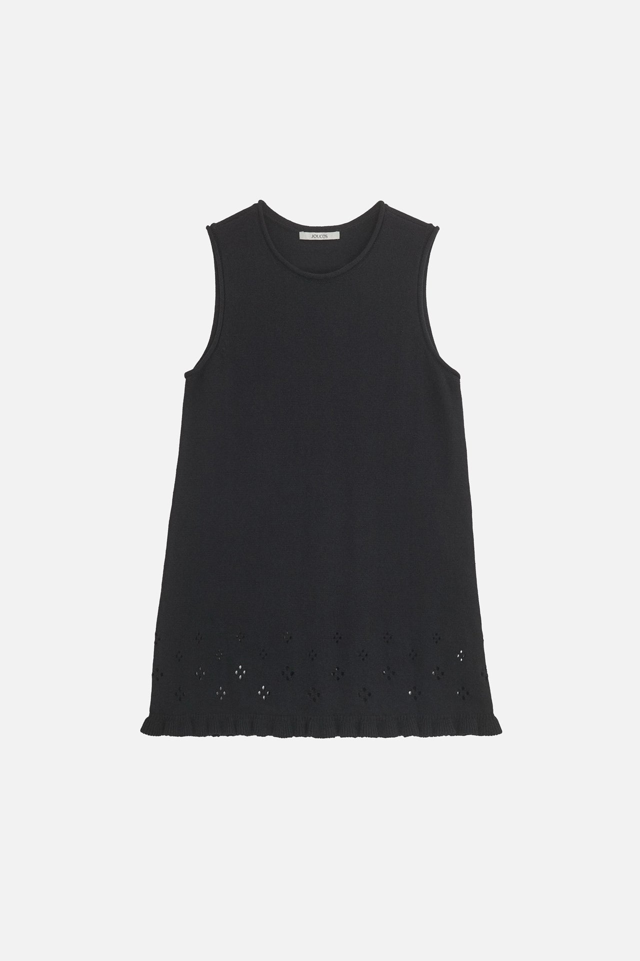 POINTELLE KNIT DRESS