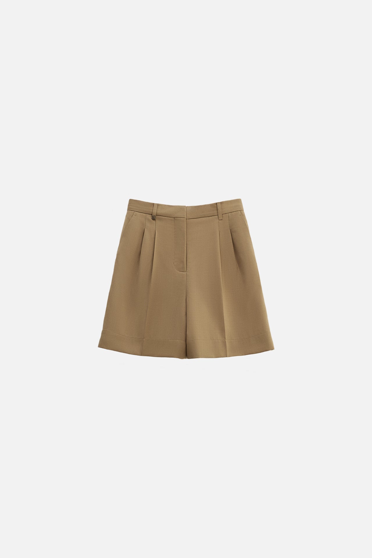 PLEATED SHORTS
