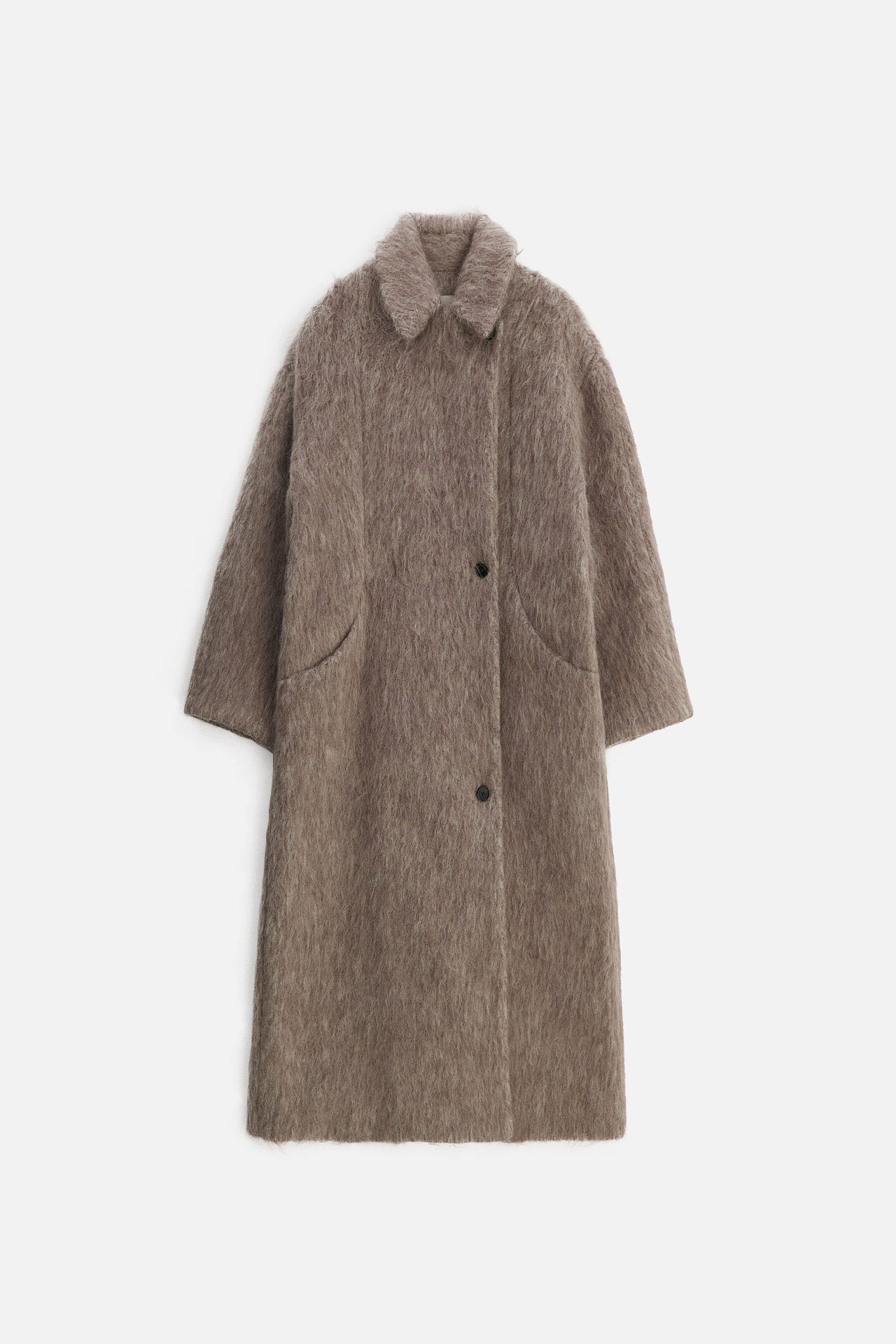 WOOL FUZZY COAT