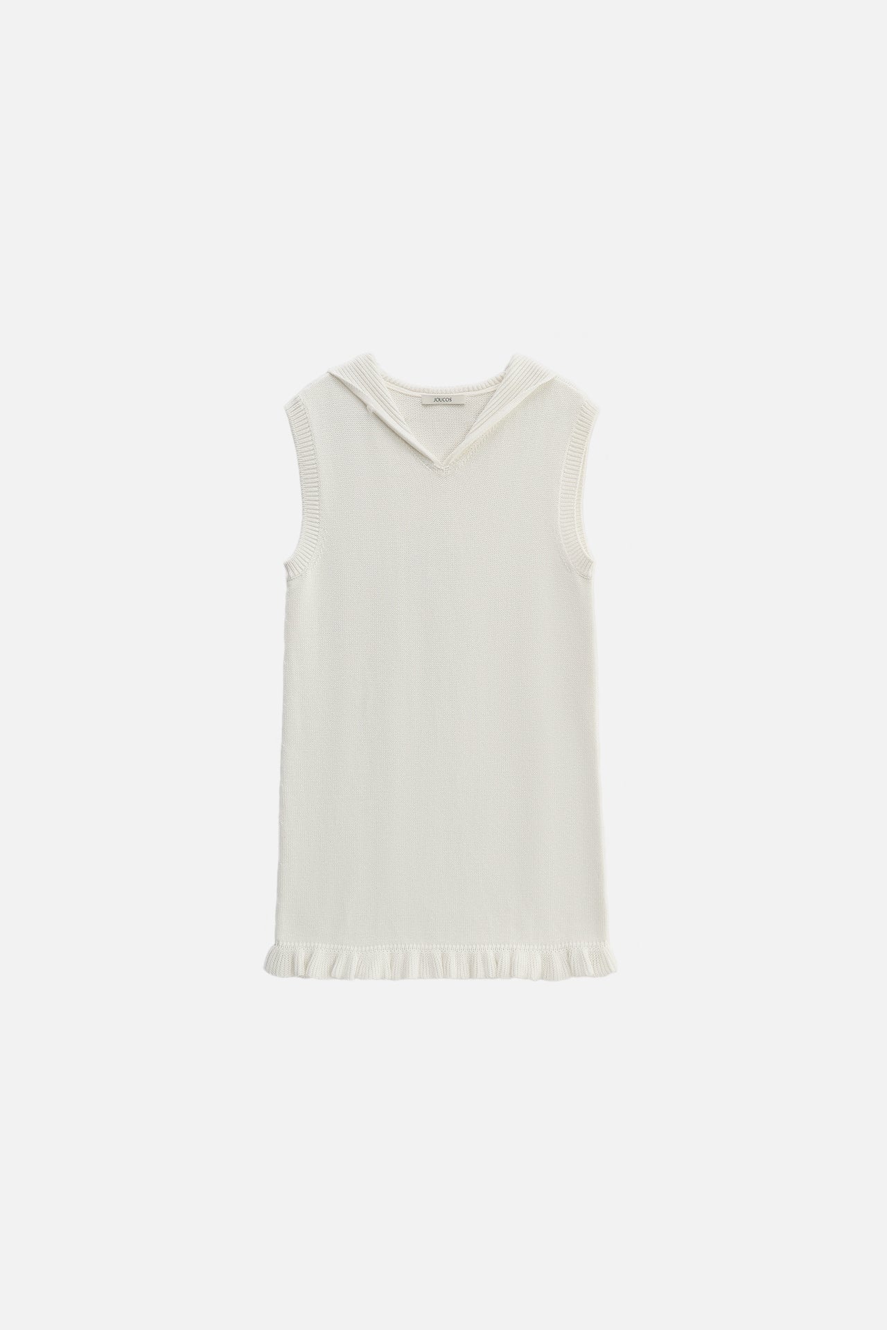 COLLAR KNIT DRESS