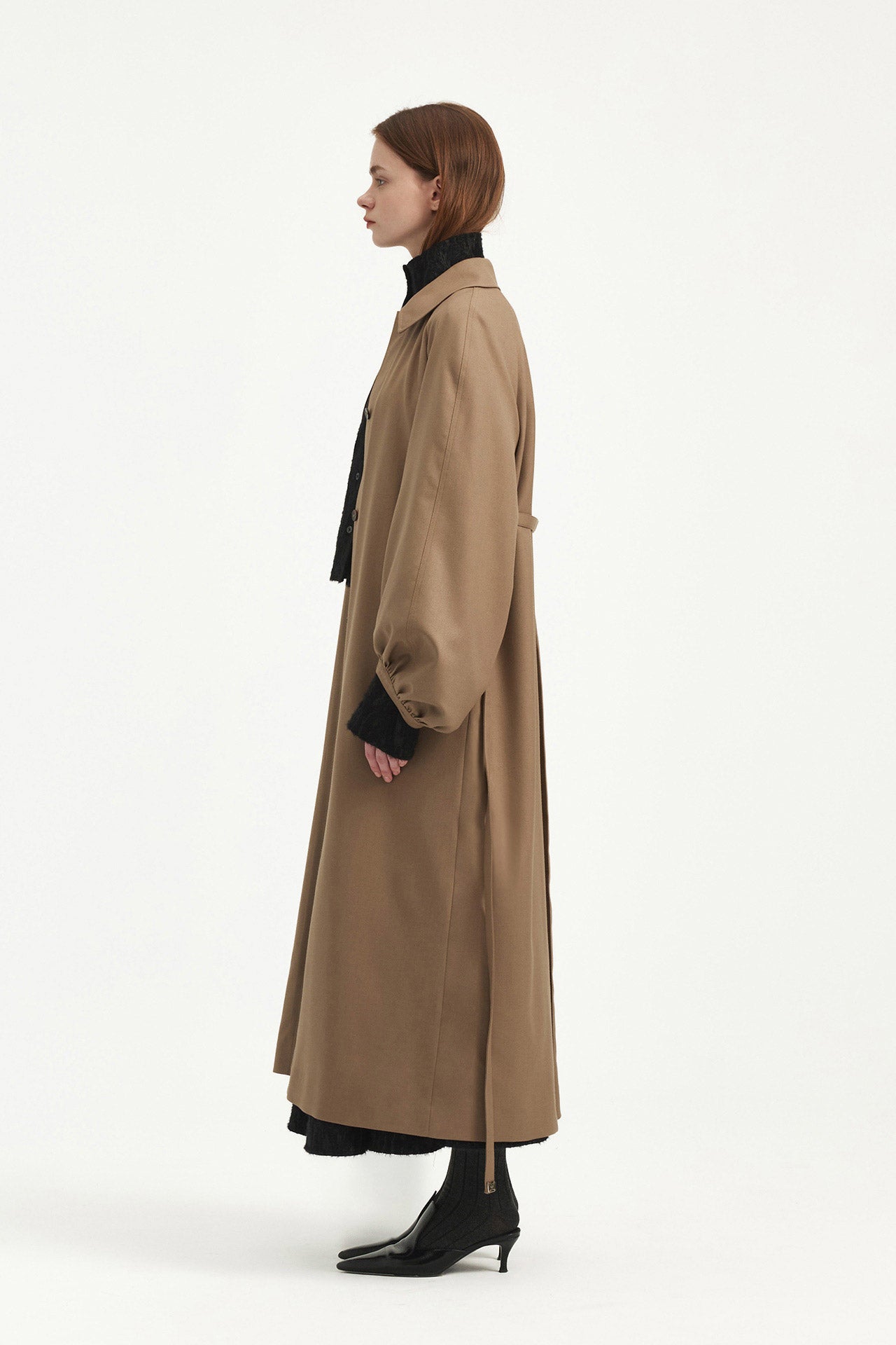 WOOL TRENCH COAT