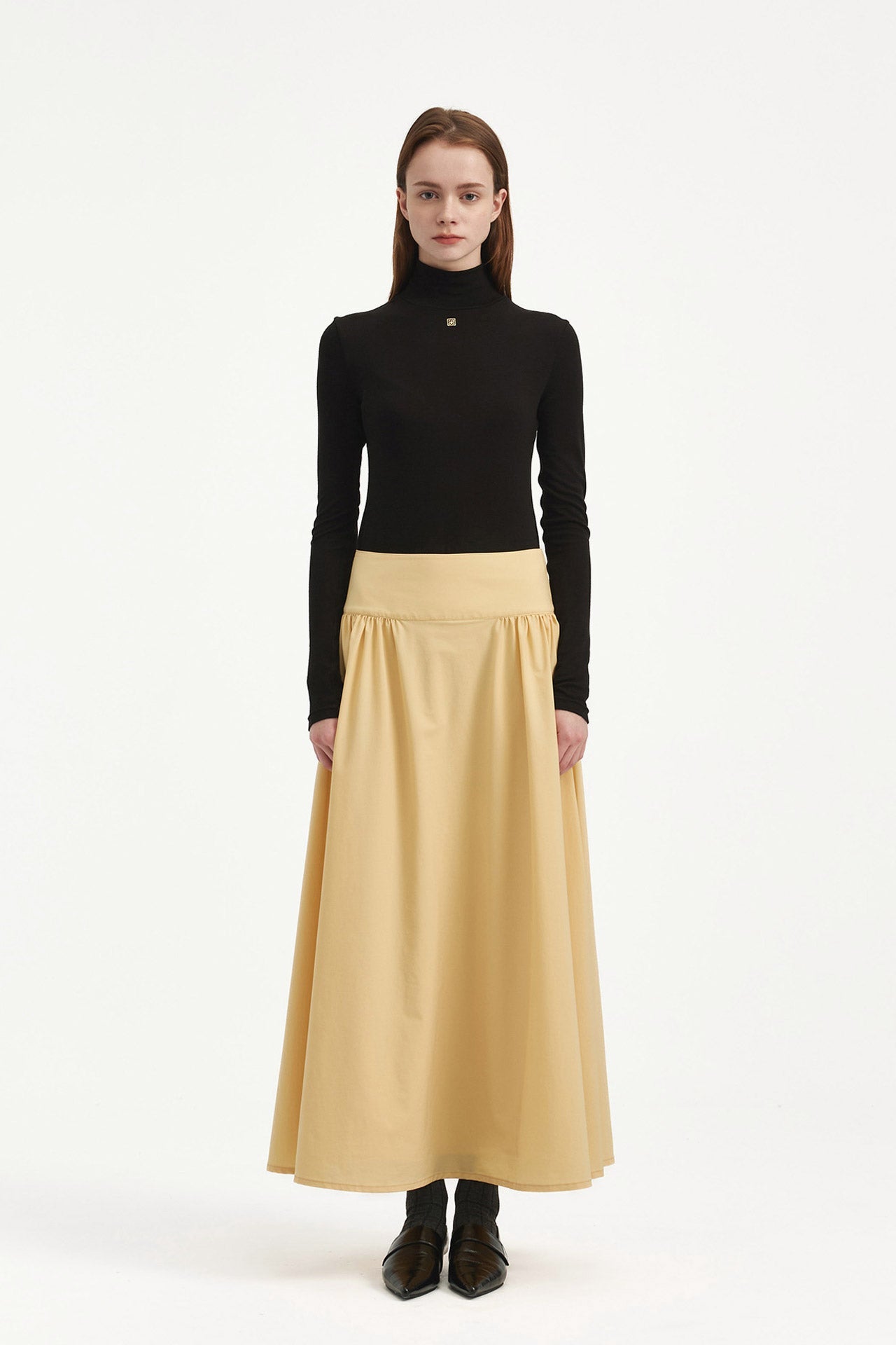 GATHERED SKIRT