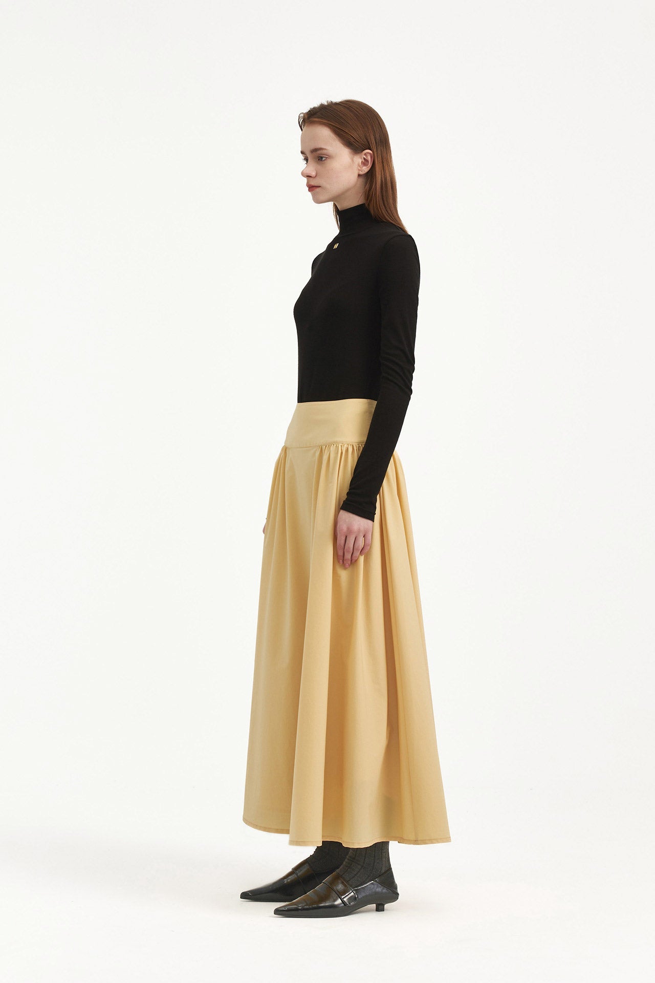 GATHERED SKIRT
