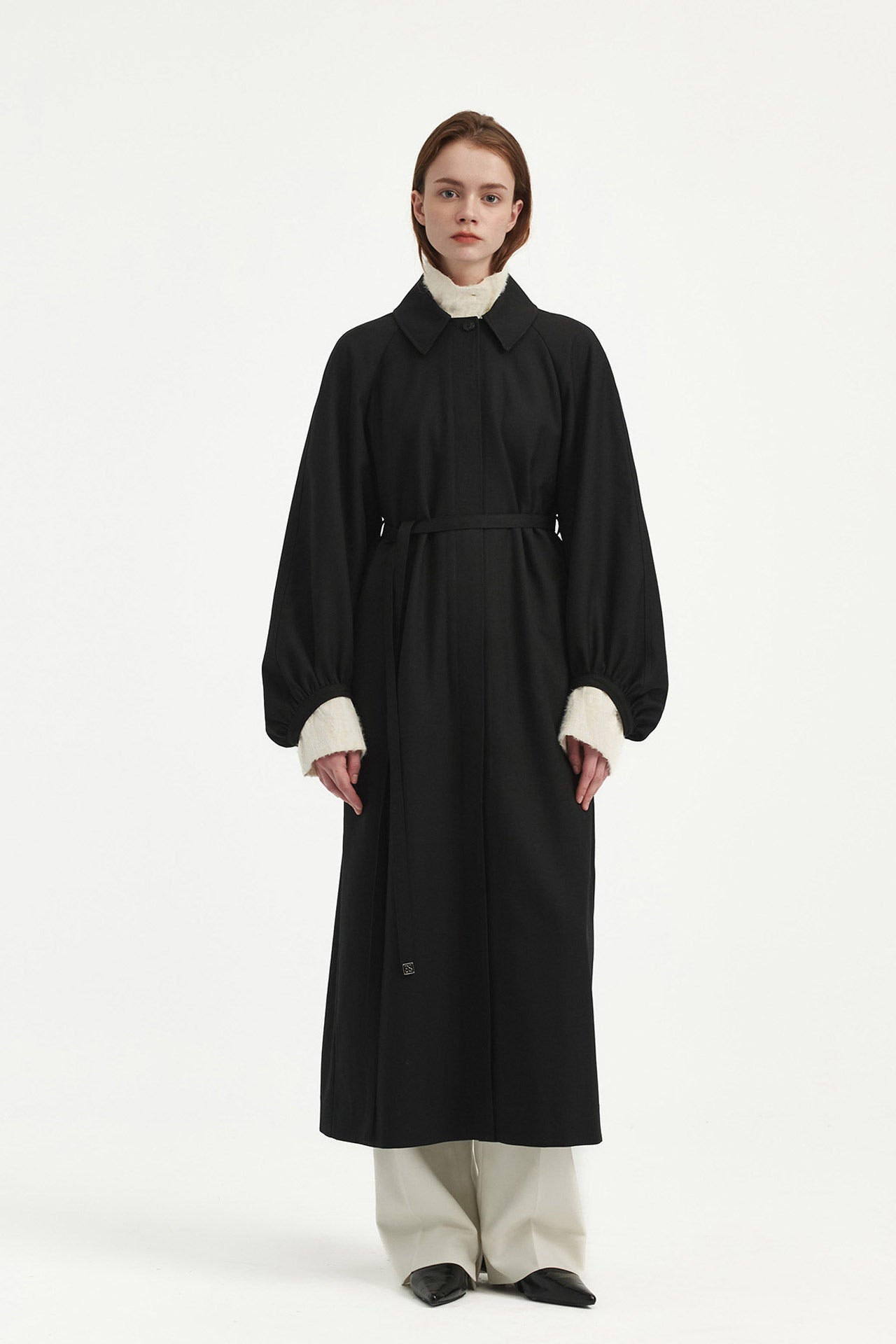 WOOL TRENCH COAT