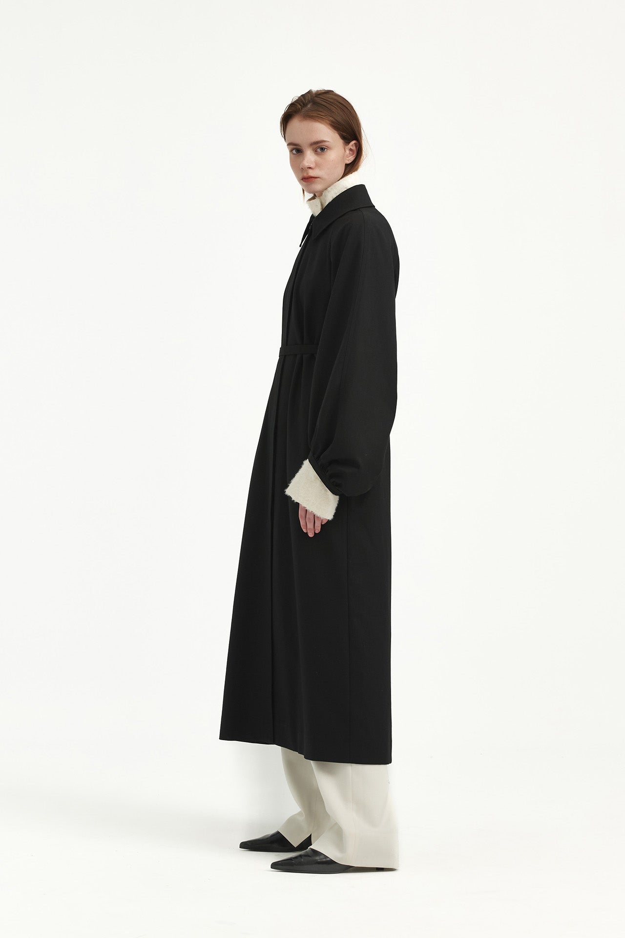 WOOL TRENCH COAT