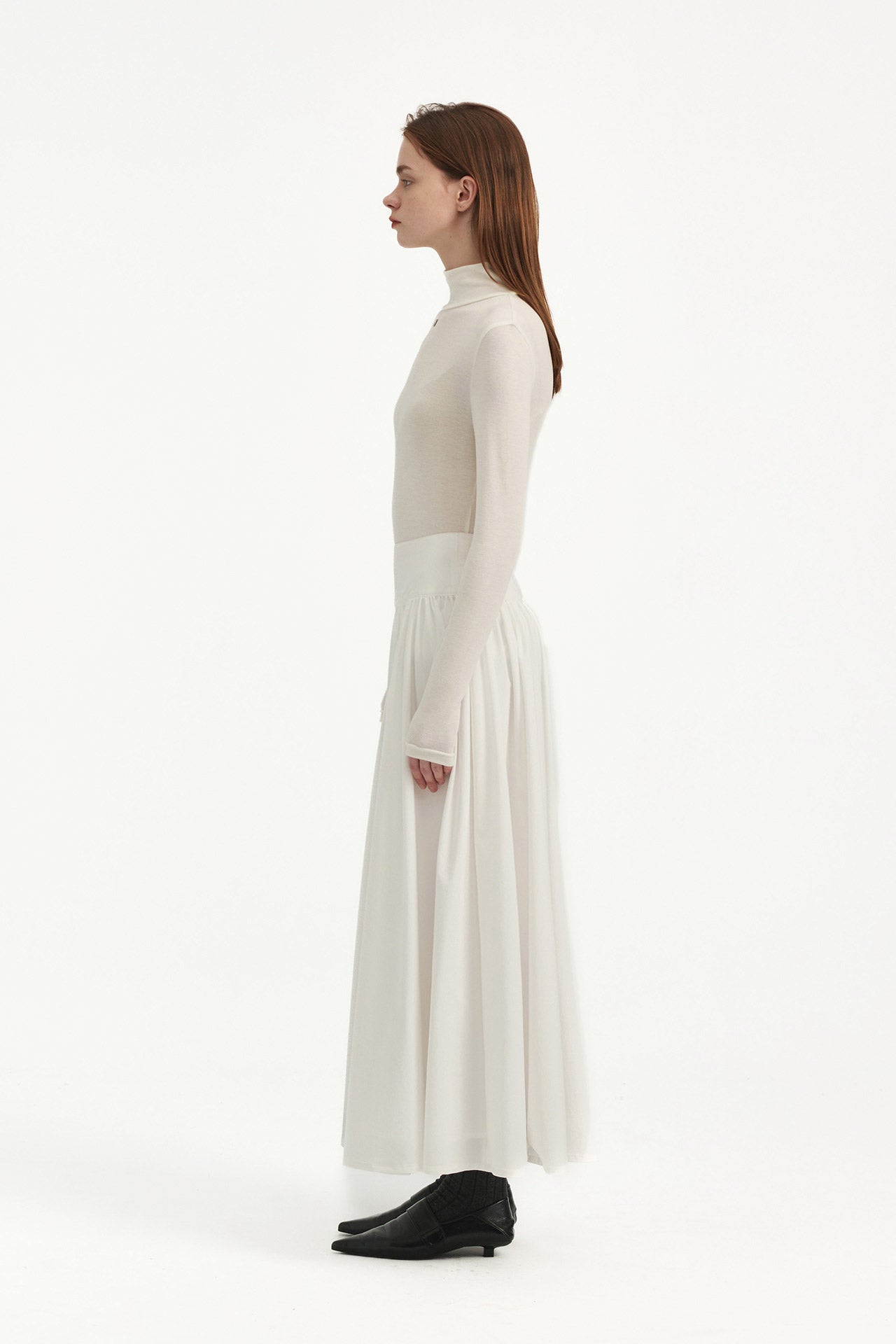 GATHERED SKIRT