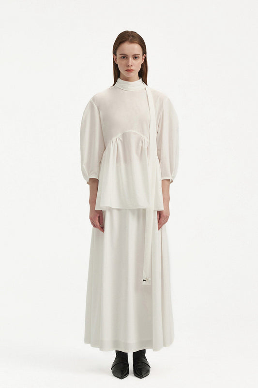 GATHERED TOP