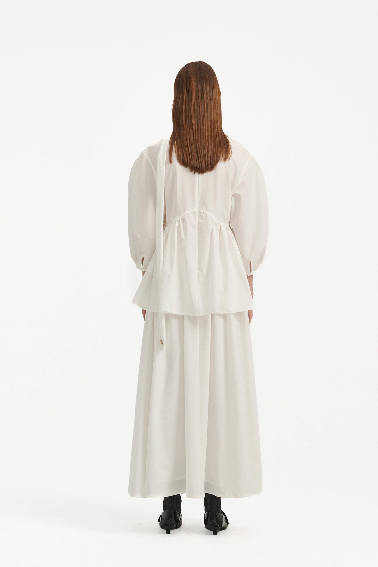 GATHERED TOP