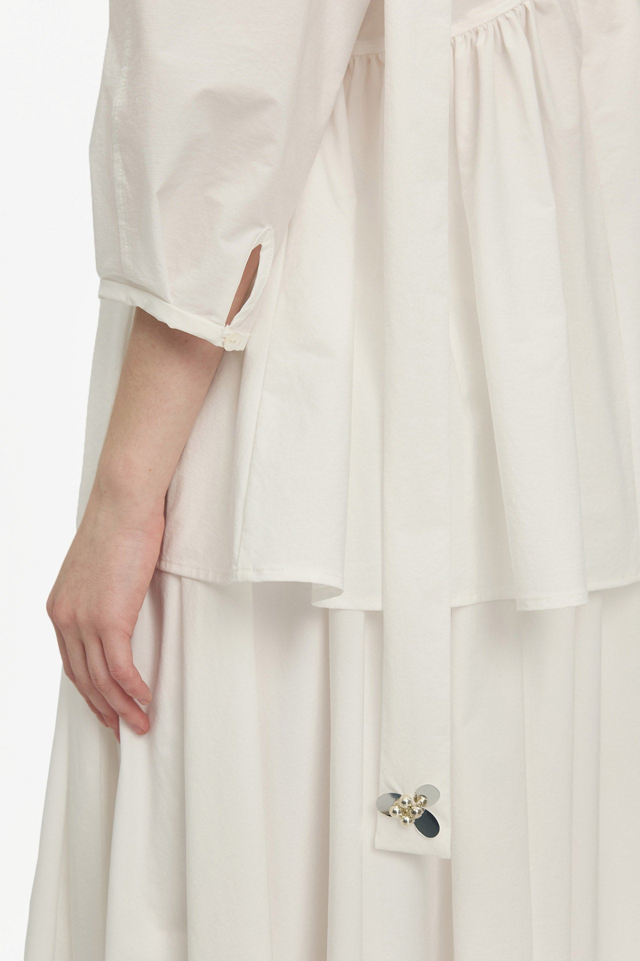 GATHERED TOP