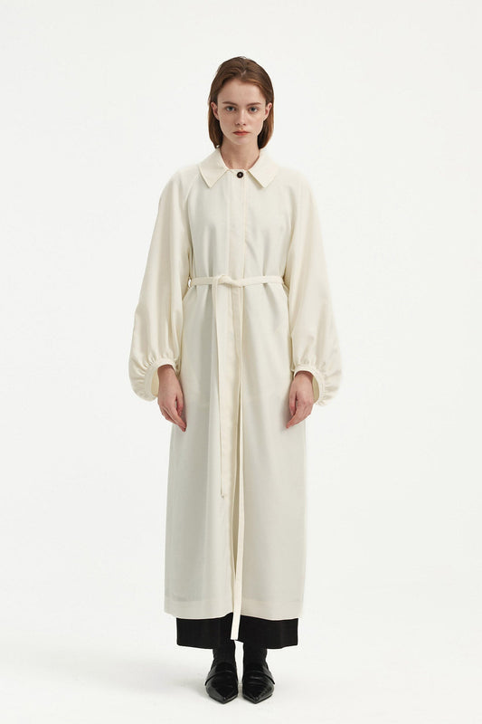 WOOL TRENCH COAT