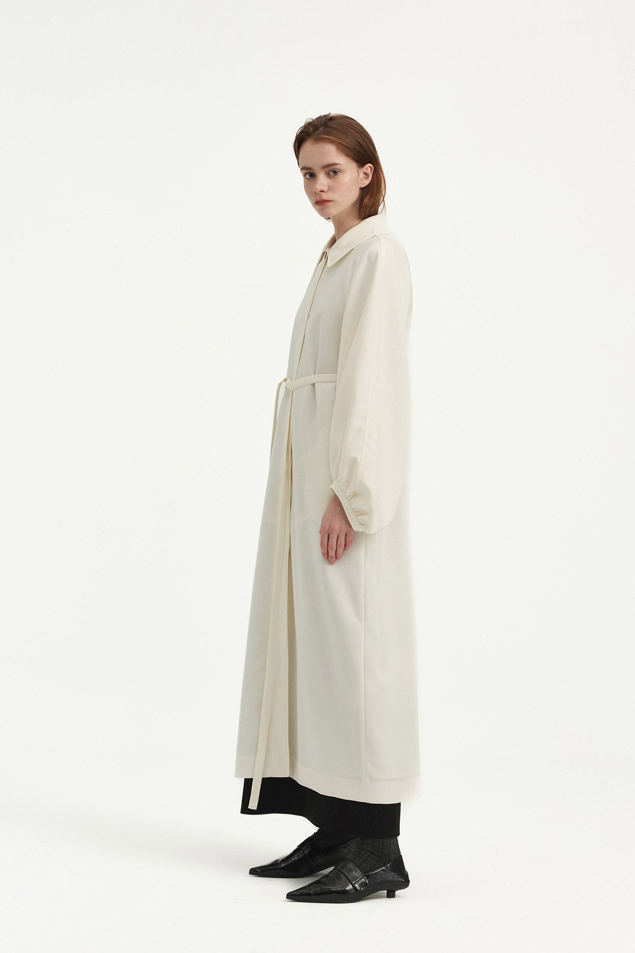 WOOL TRENCH COAT