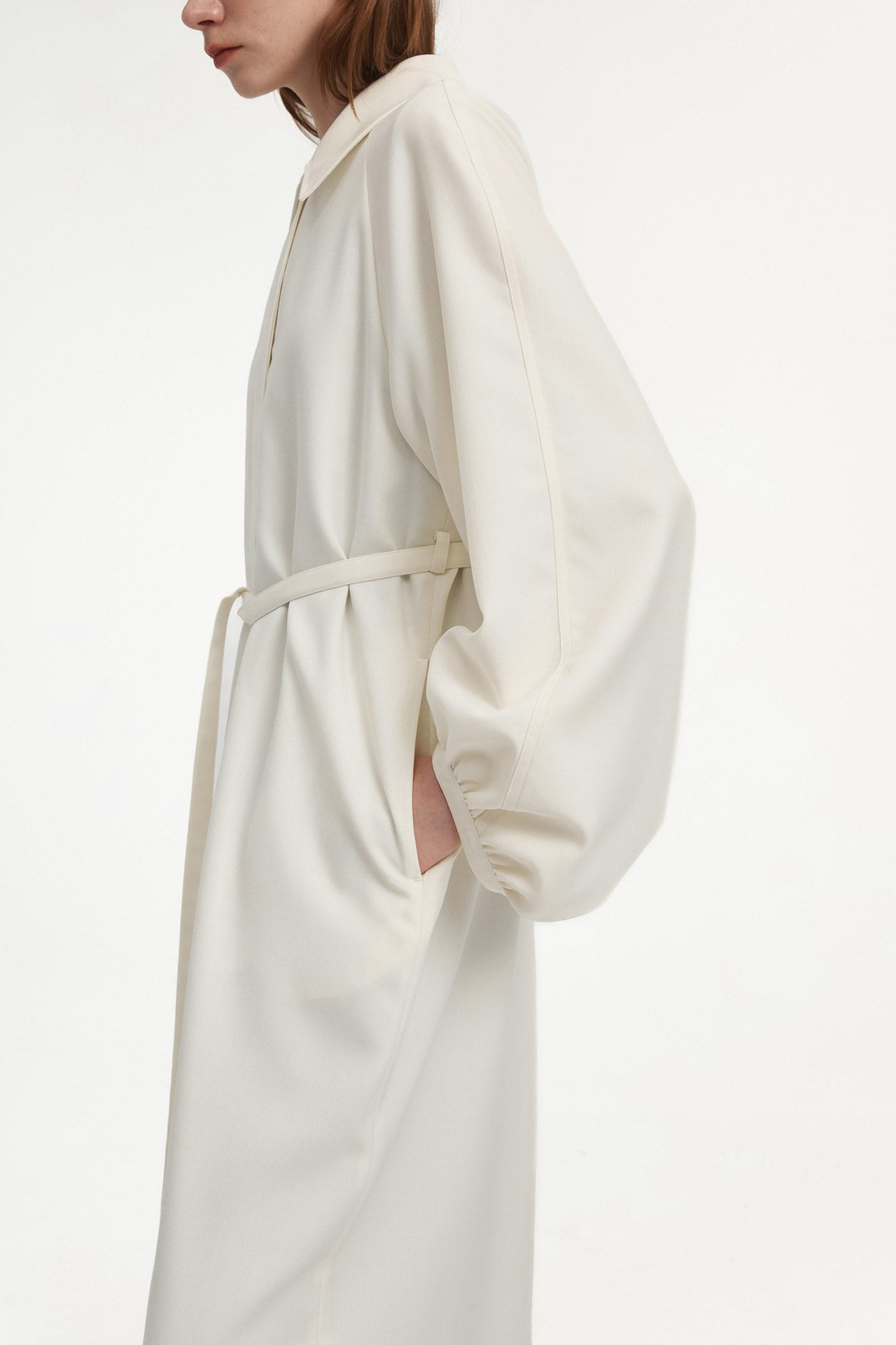 WOOL TRENCH COAT