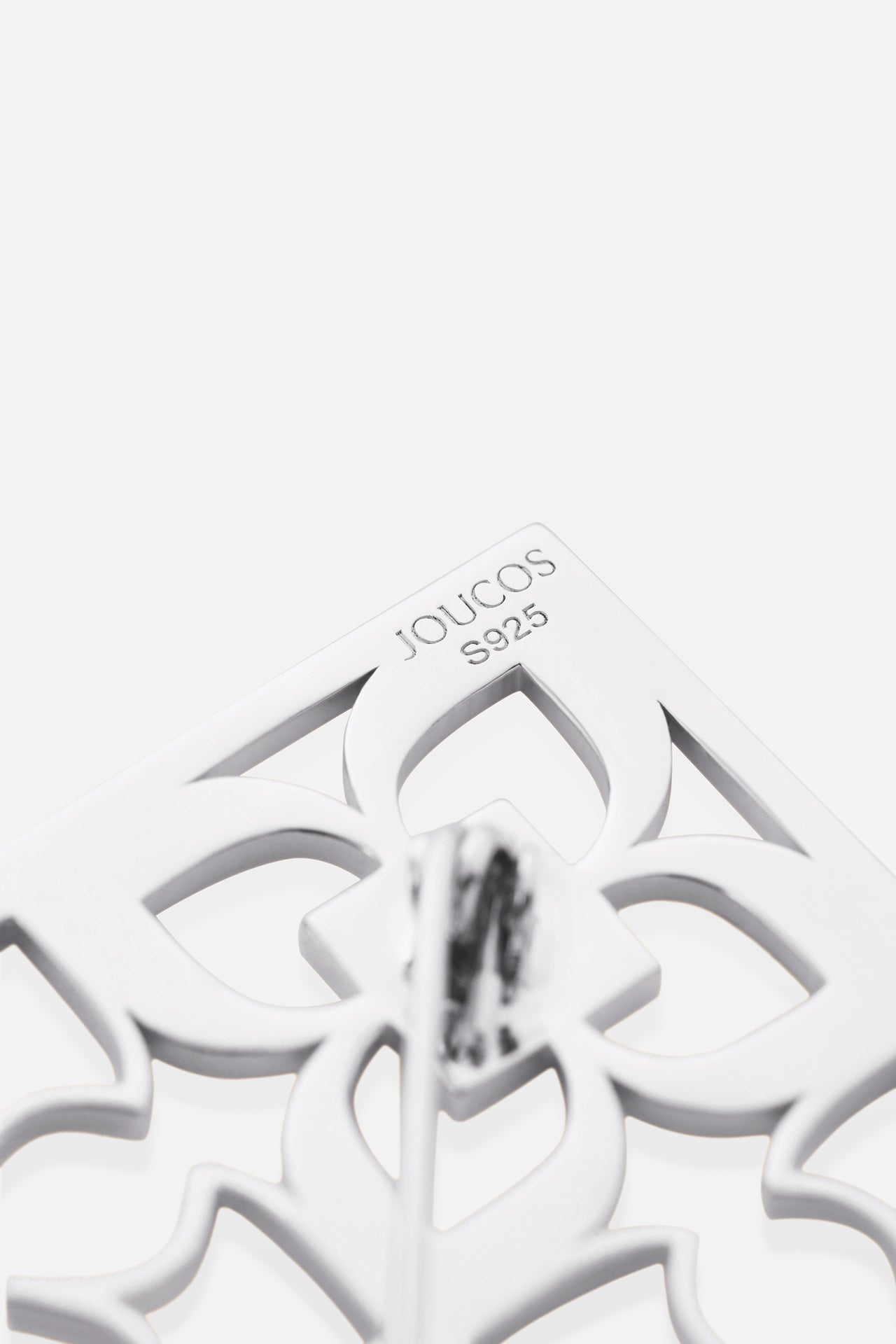SIGNATURE LOGO BROOCH