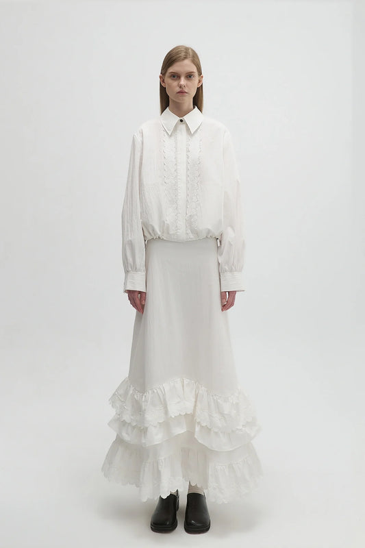 EMBROIDERED SKIRT