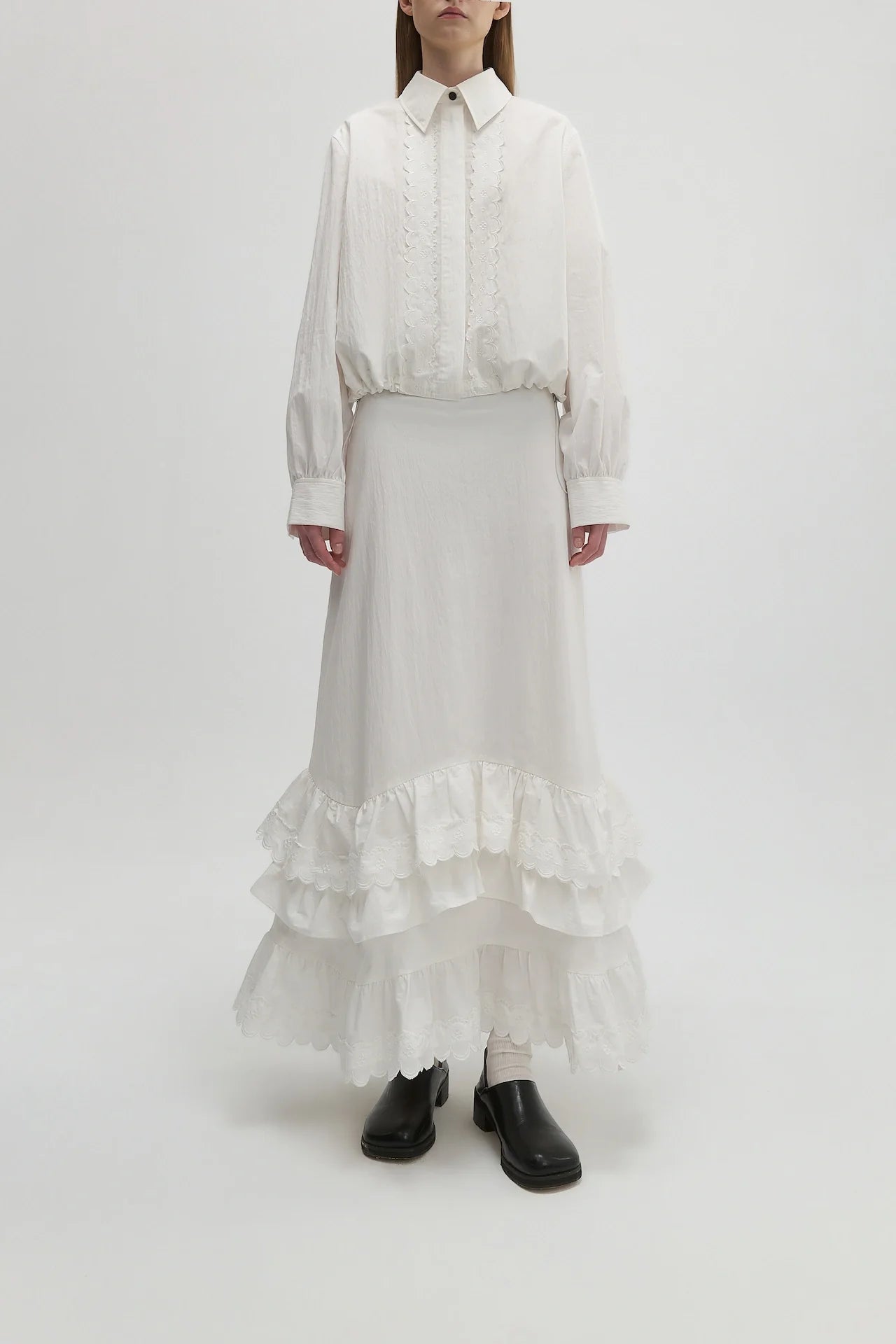 EMBROIDERED SKIRT