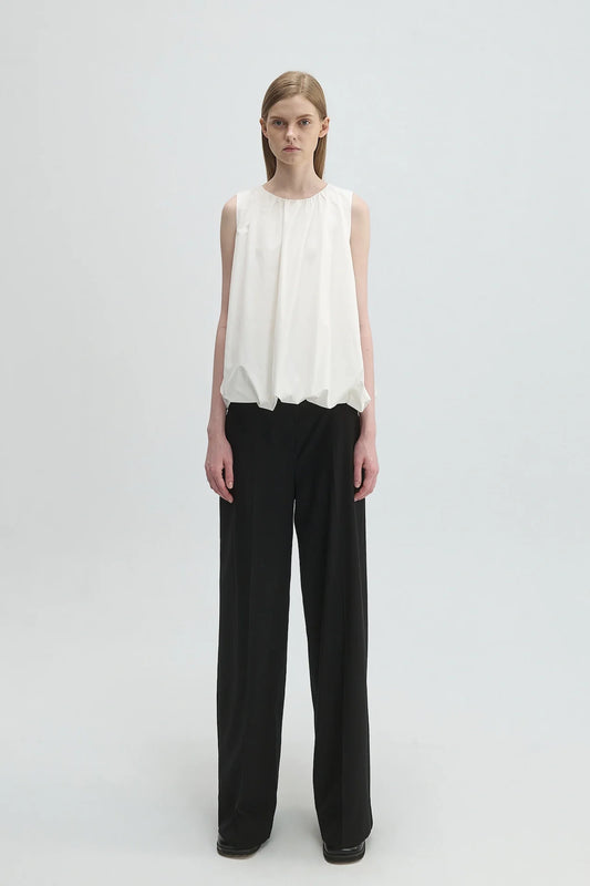 GATHERED VEST