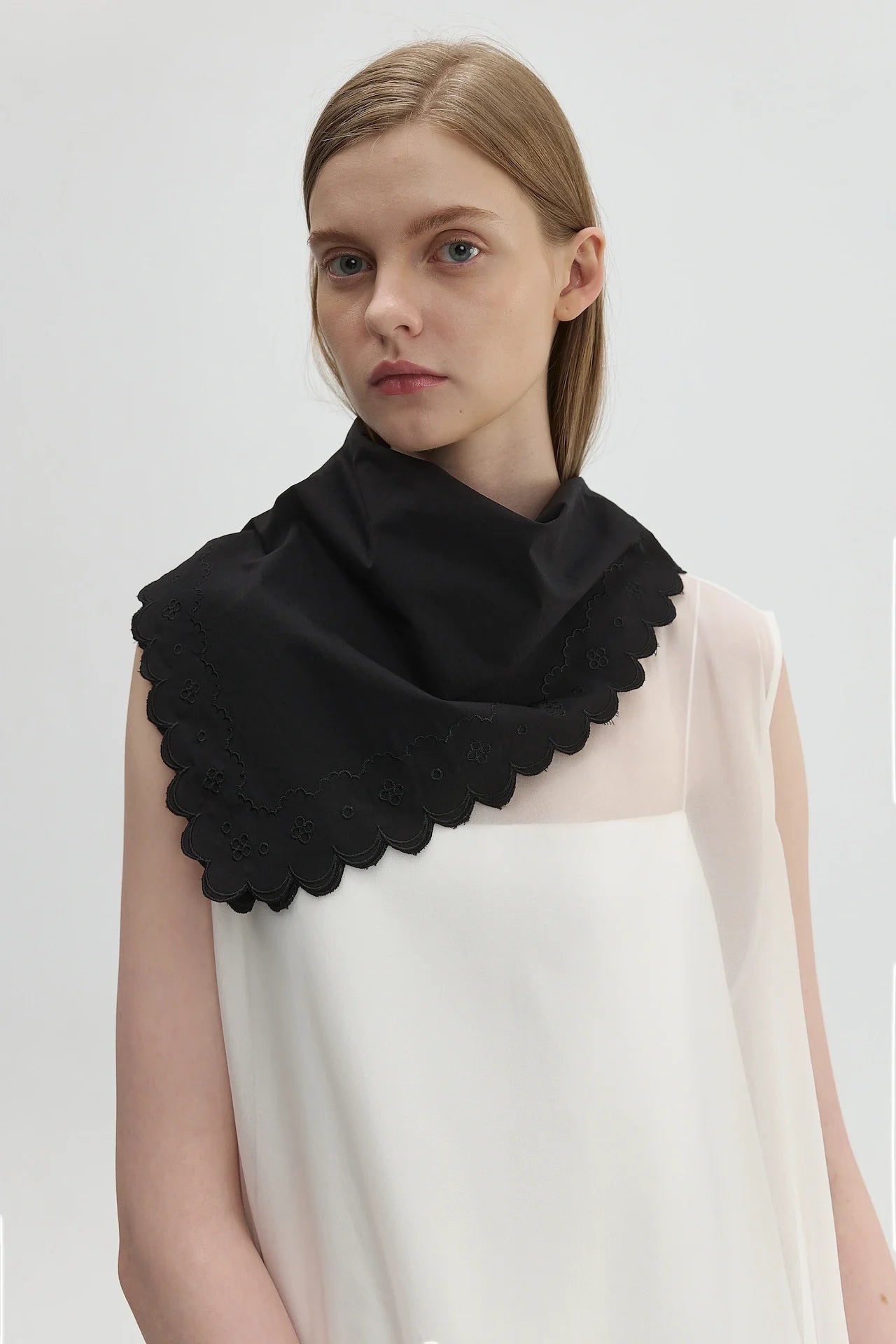 EMBROIDERED SCARF