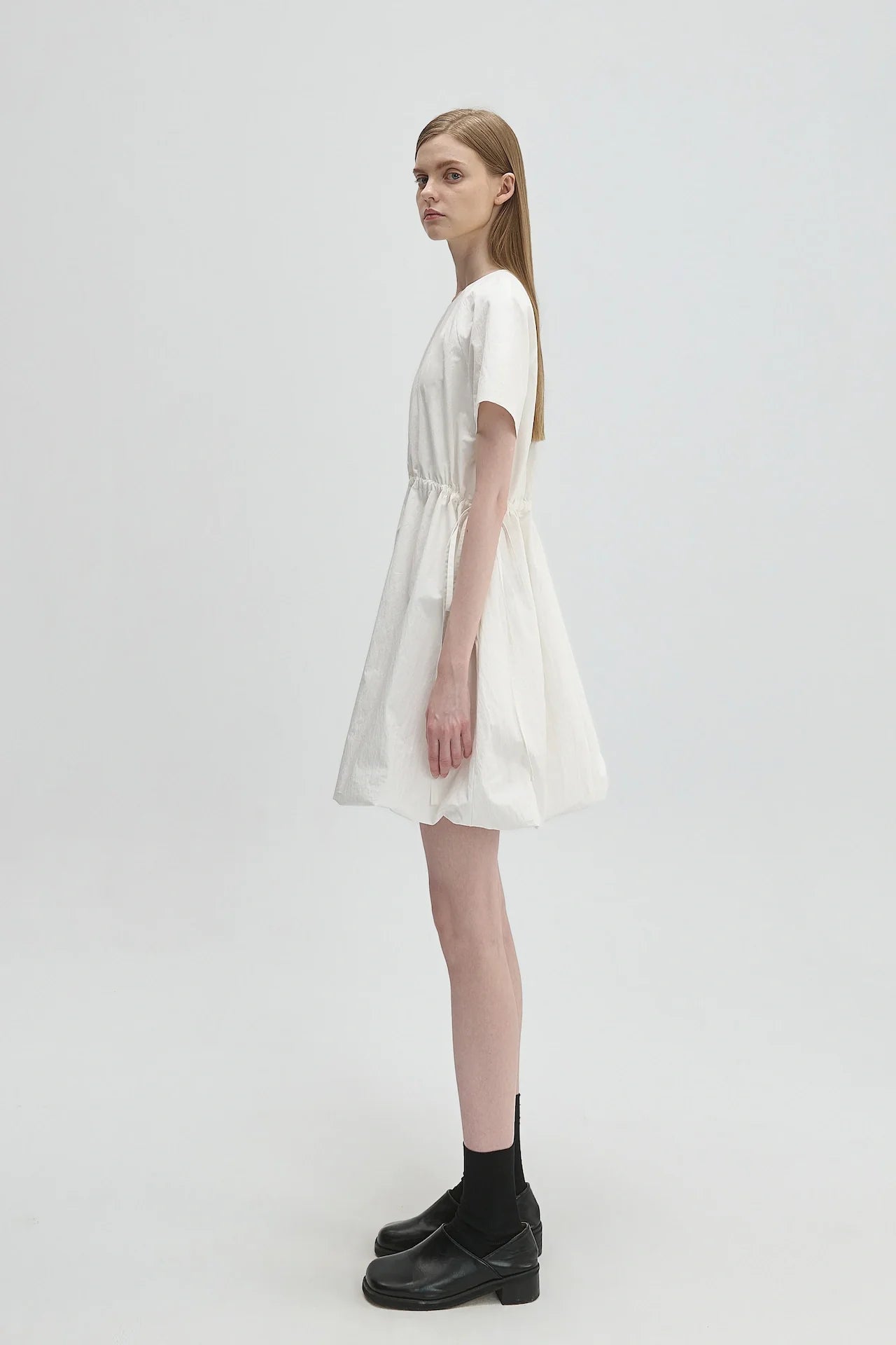 GATHERED DRESS