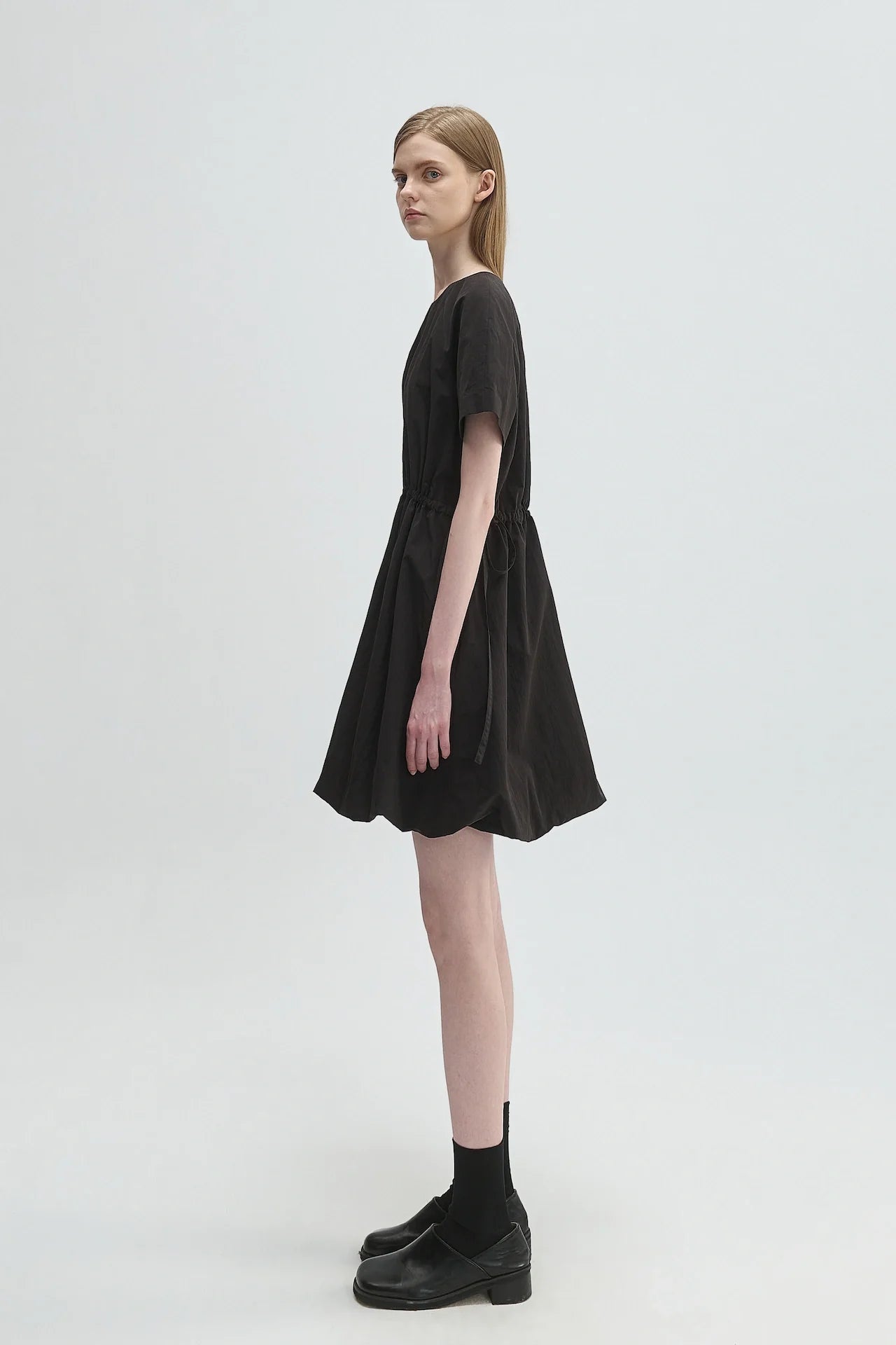 GATHERED DRESS