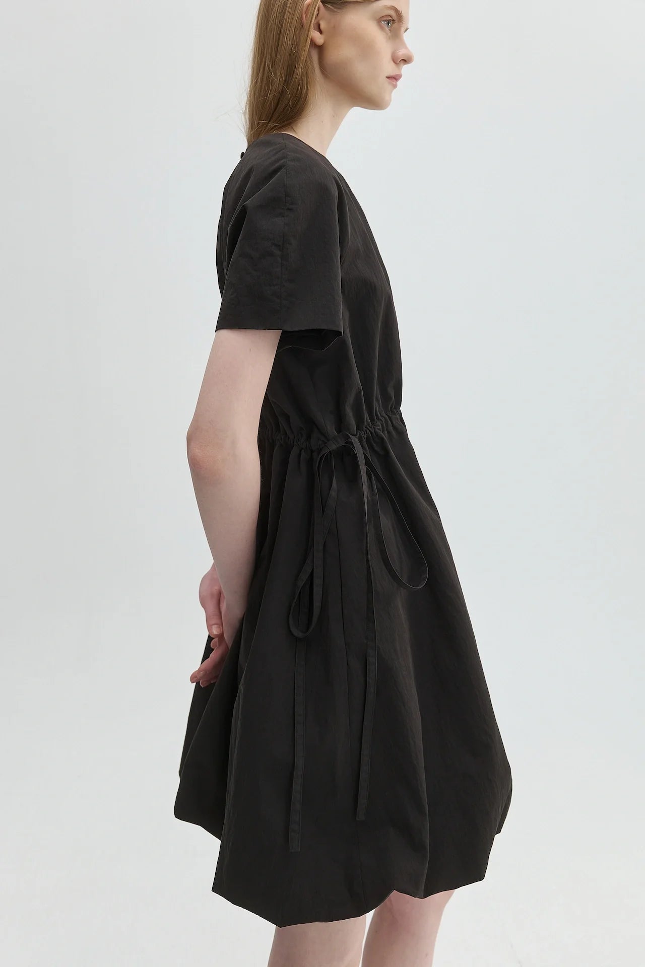 GATHERED DRESS