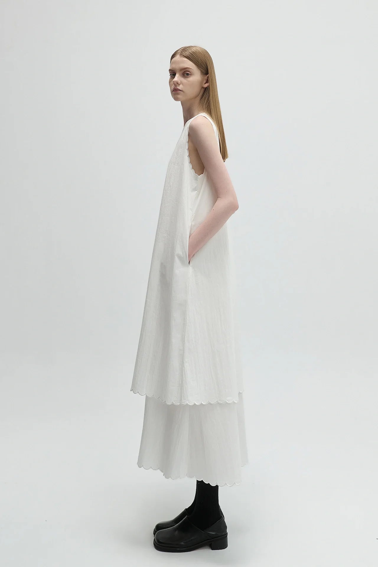 EMBROIDERED DRESS