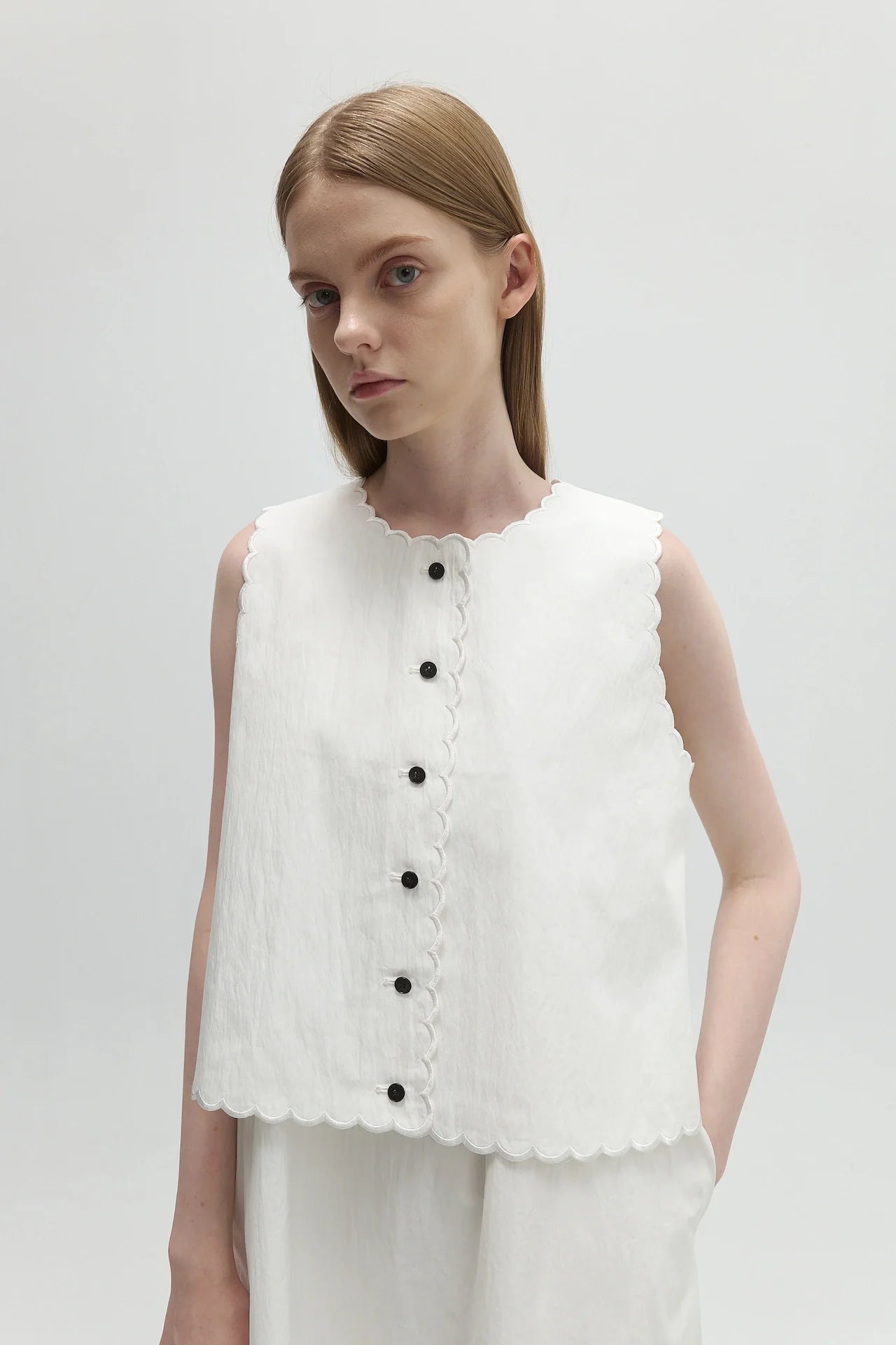 EMBROIDERED VEST