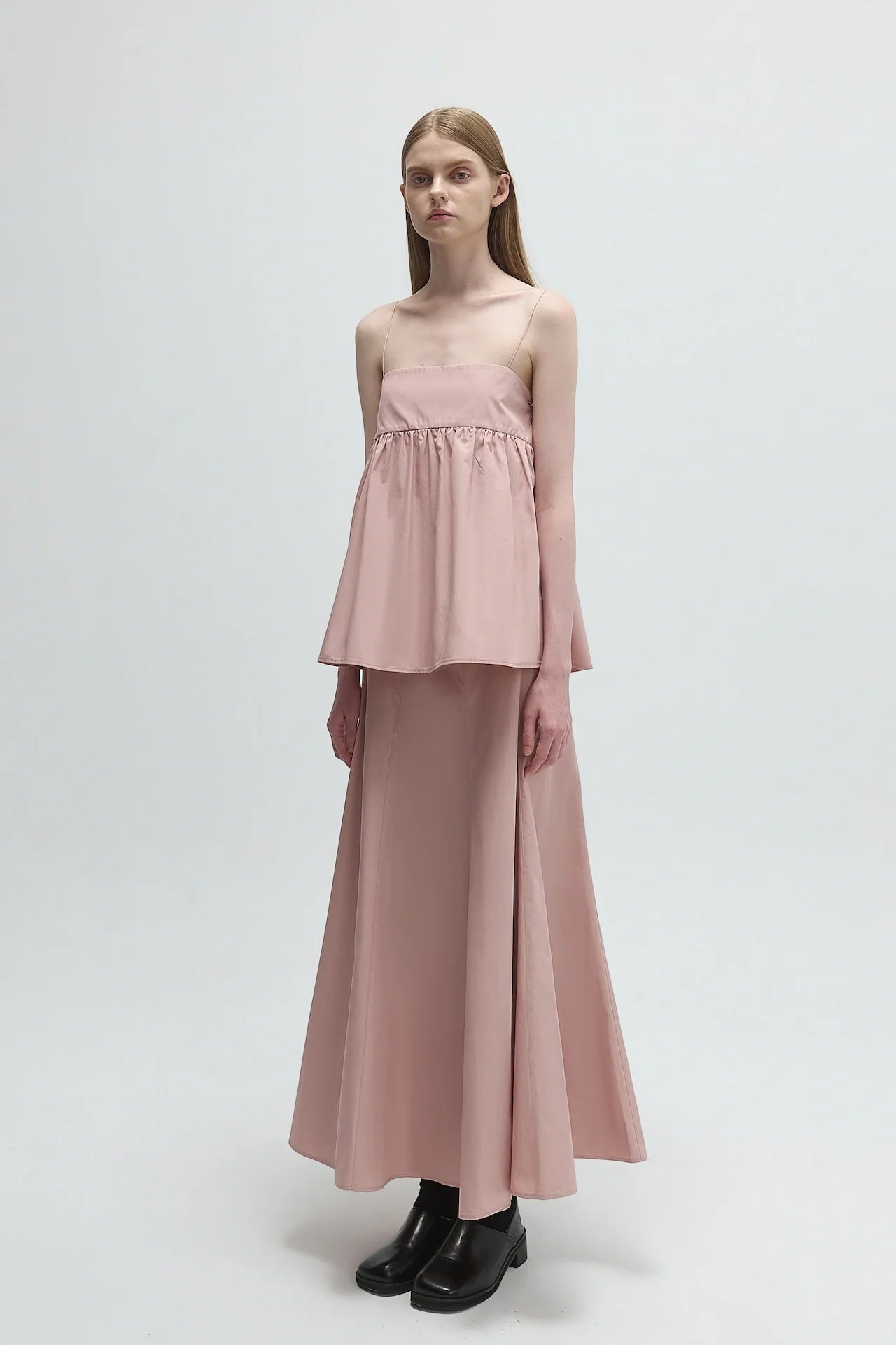 GATHERED TOP