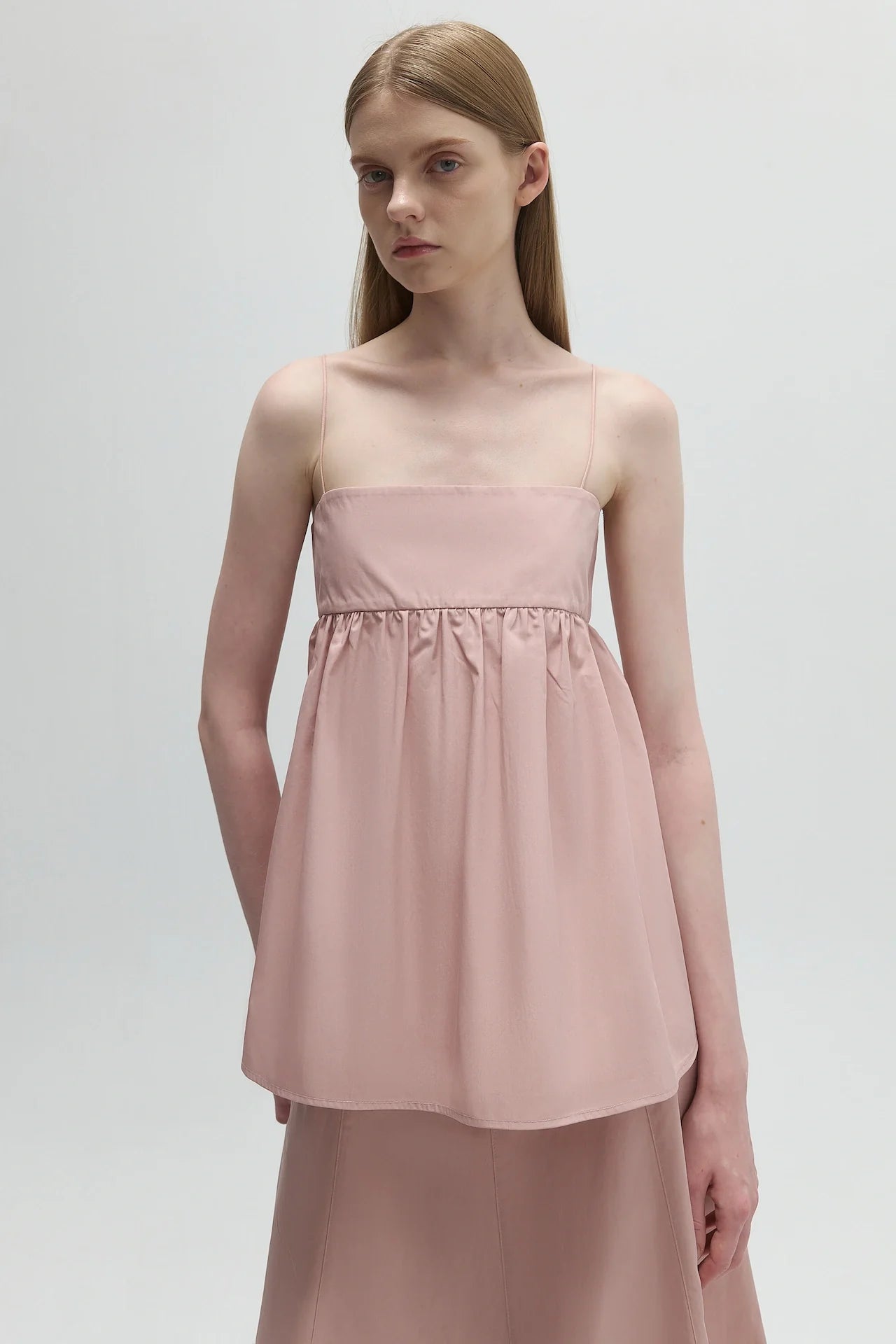 GATHERED TOP