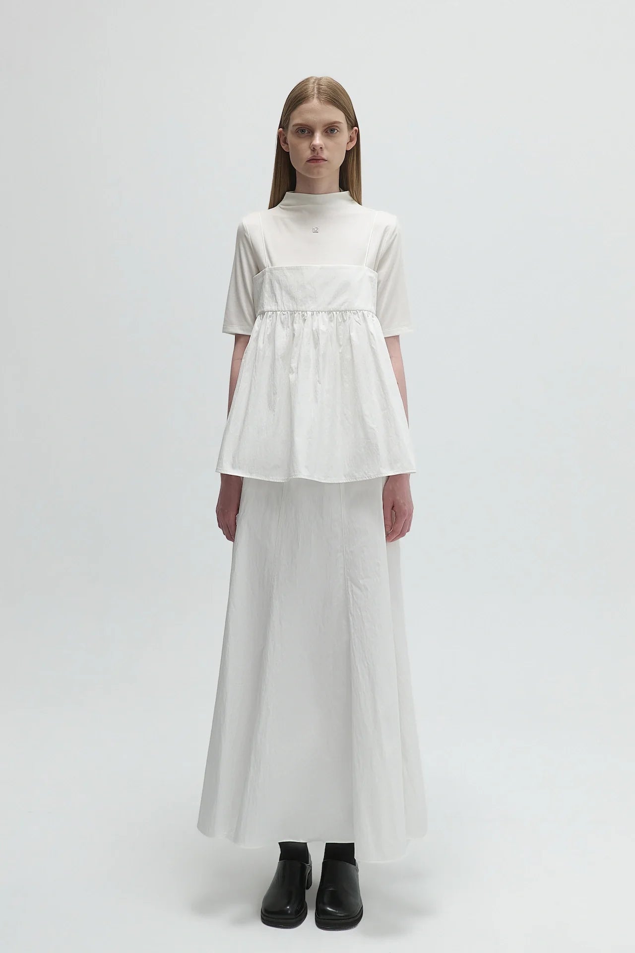 GATHERED TOP
