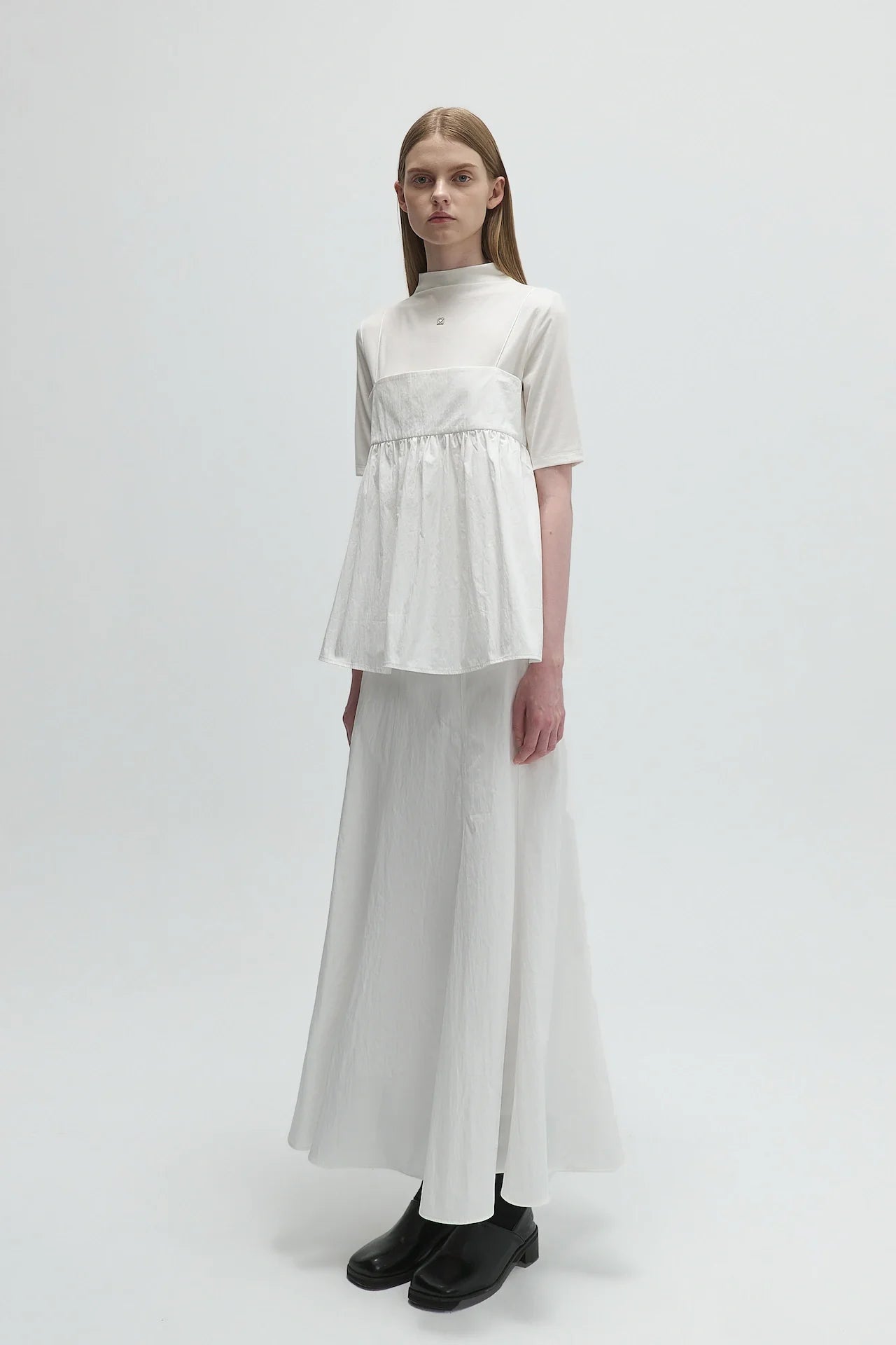 GATHERED TOP
