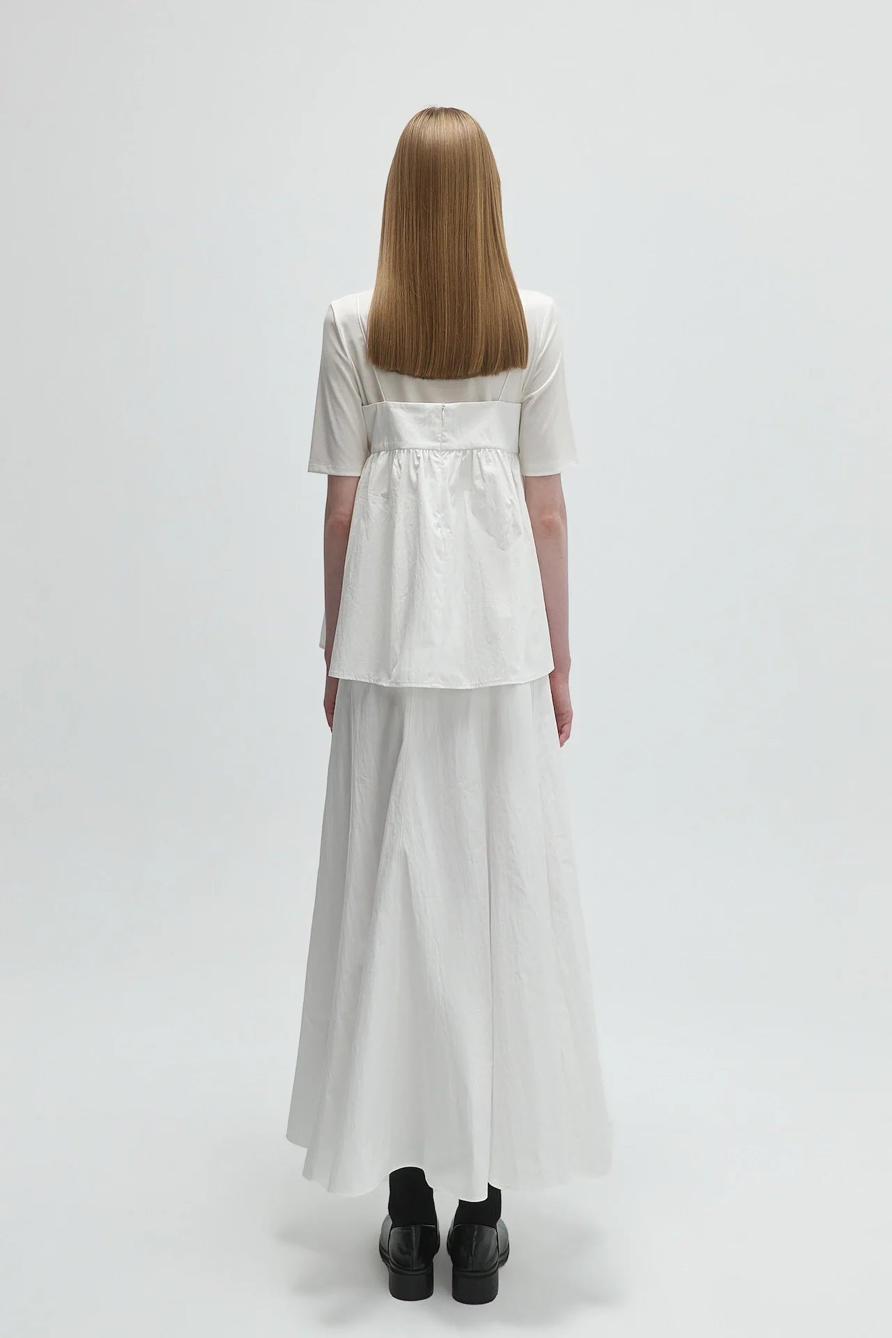 GATHERED TOP