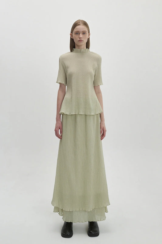 PLEATED SKIRT