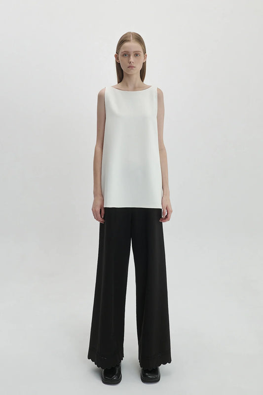 EMBROIDERED TROUSERS