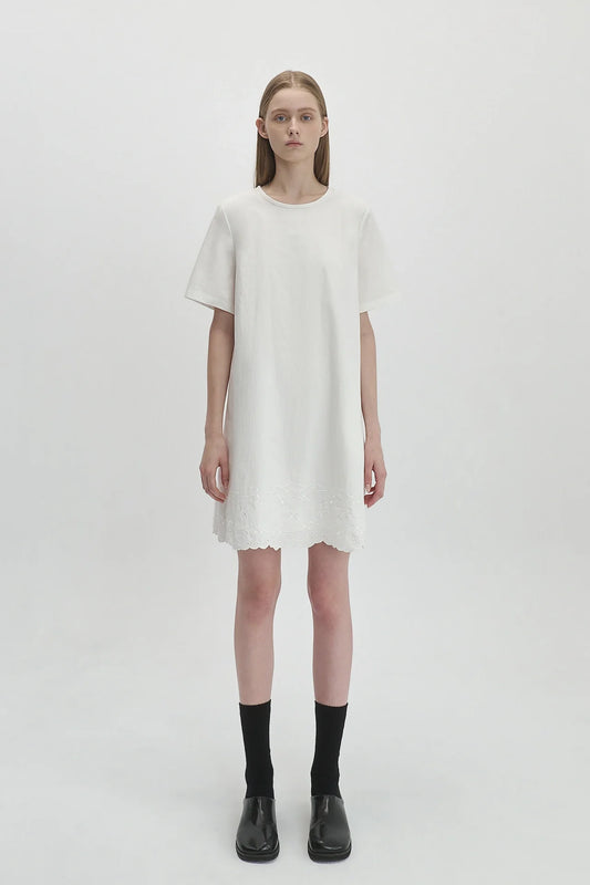 EMBROIDERED DRESS