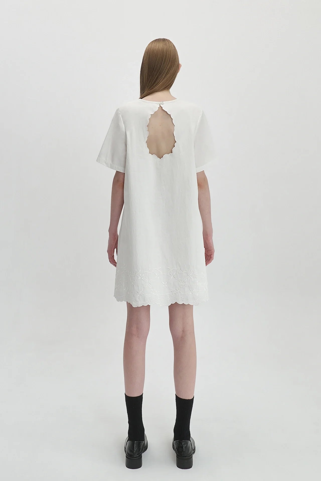 EMBROIDERED DRESS