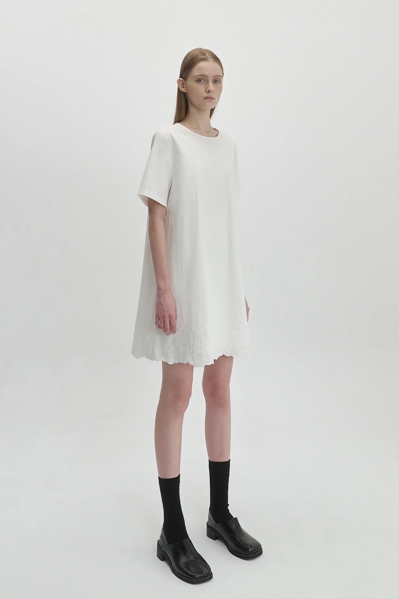 EMBROIDERED DRESS