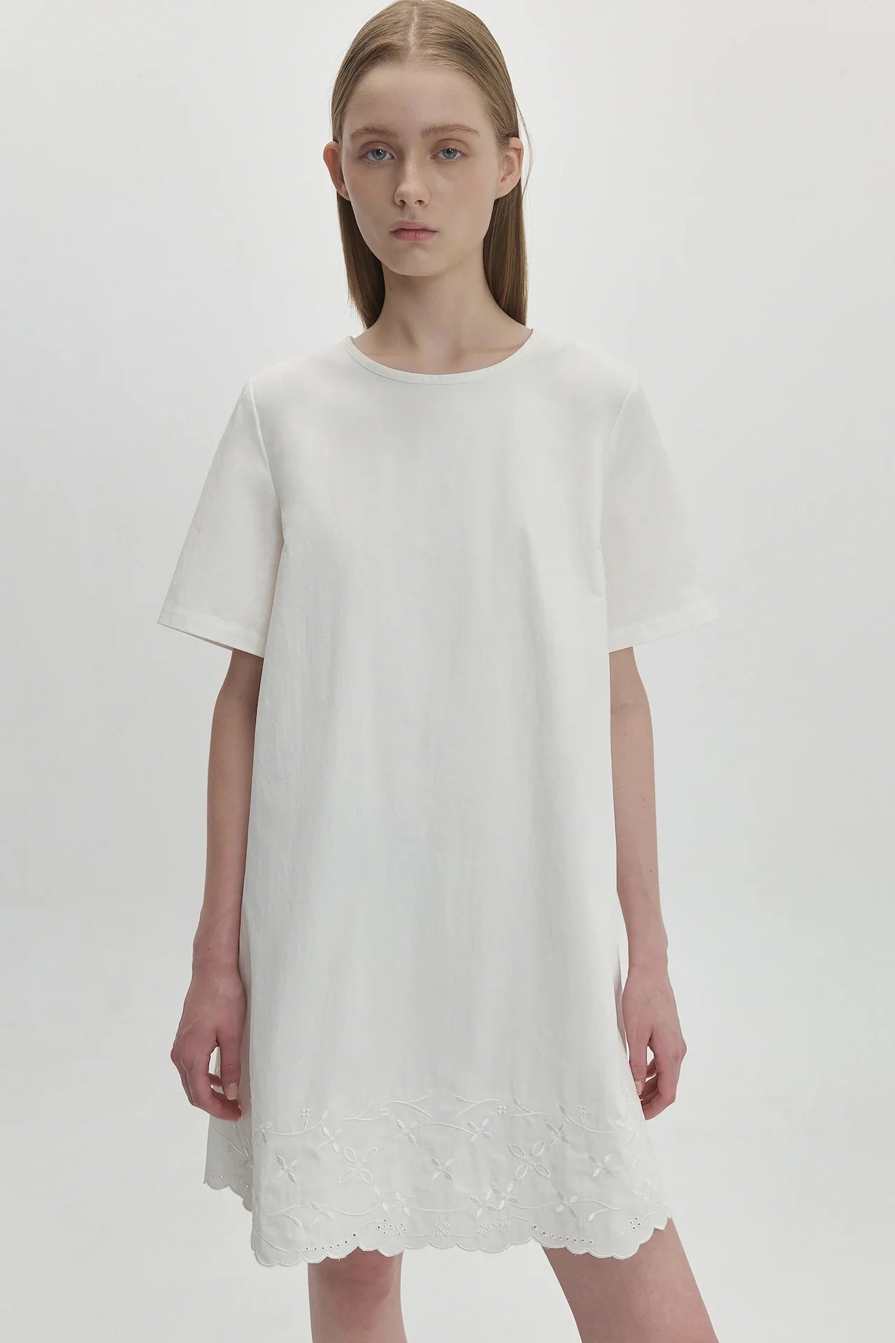 EMBROIDERED DRESS