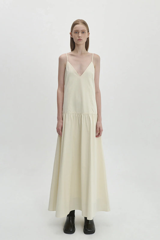 V-NECK DRESS