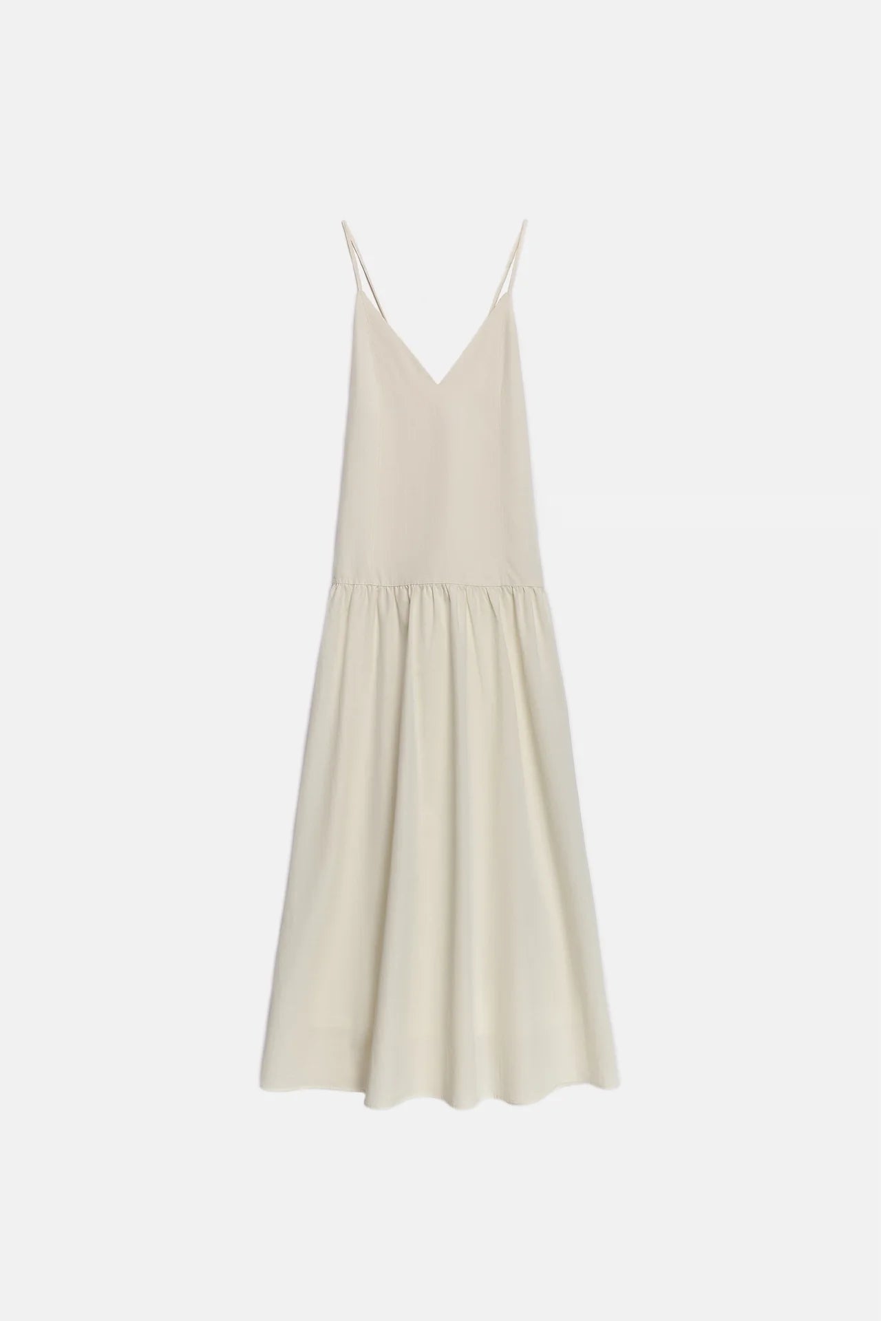 V-NECK DRESS