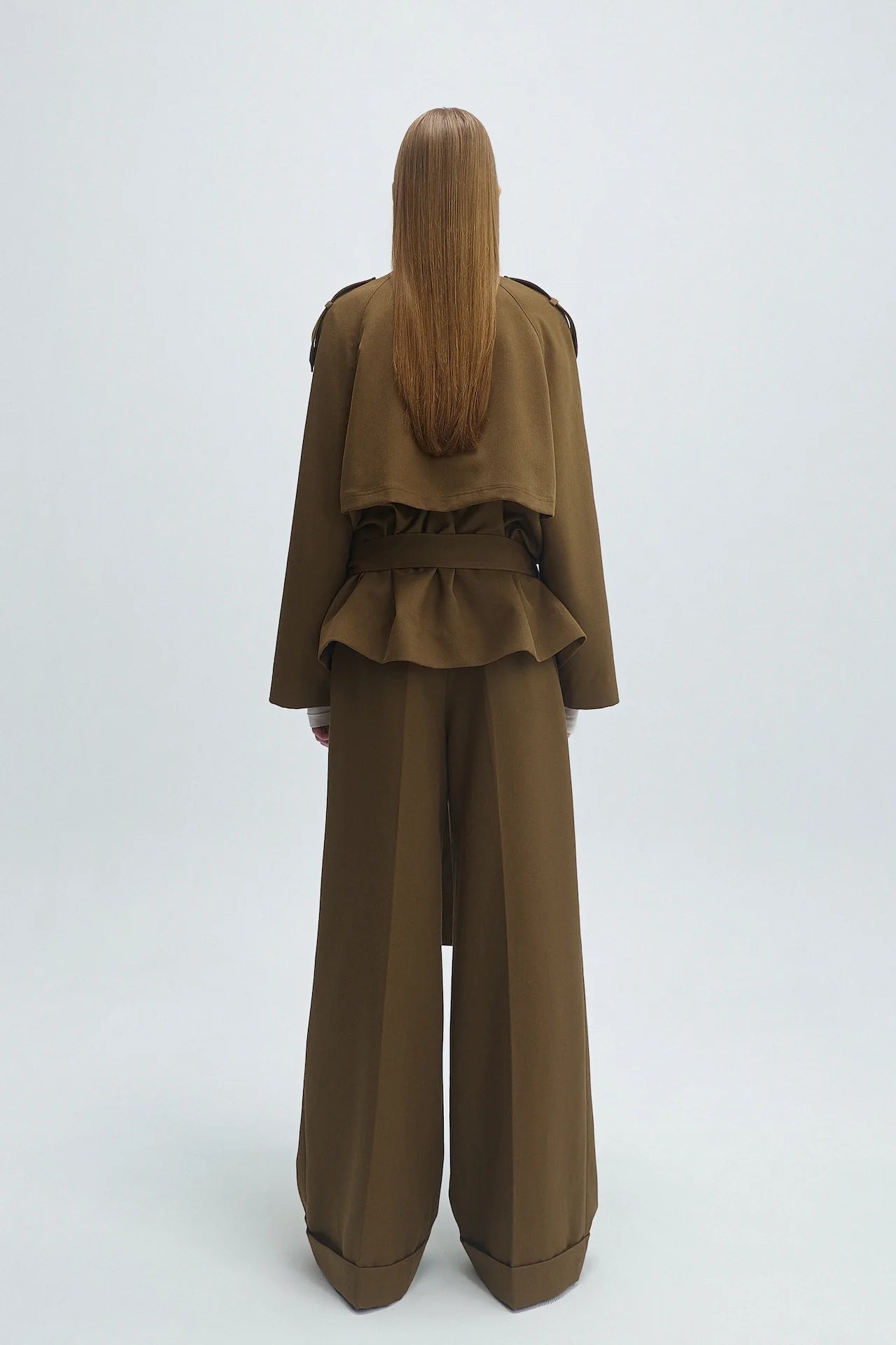 WOOL TRENCH COAT