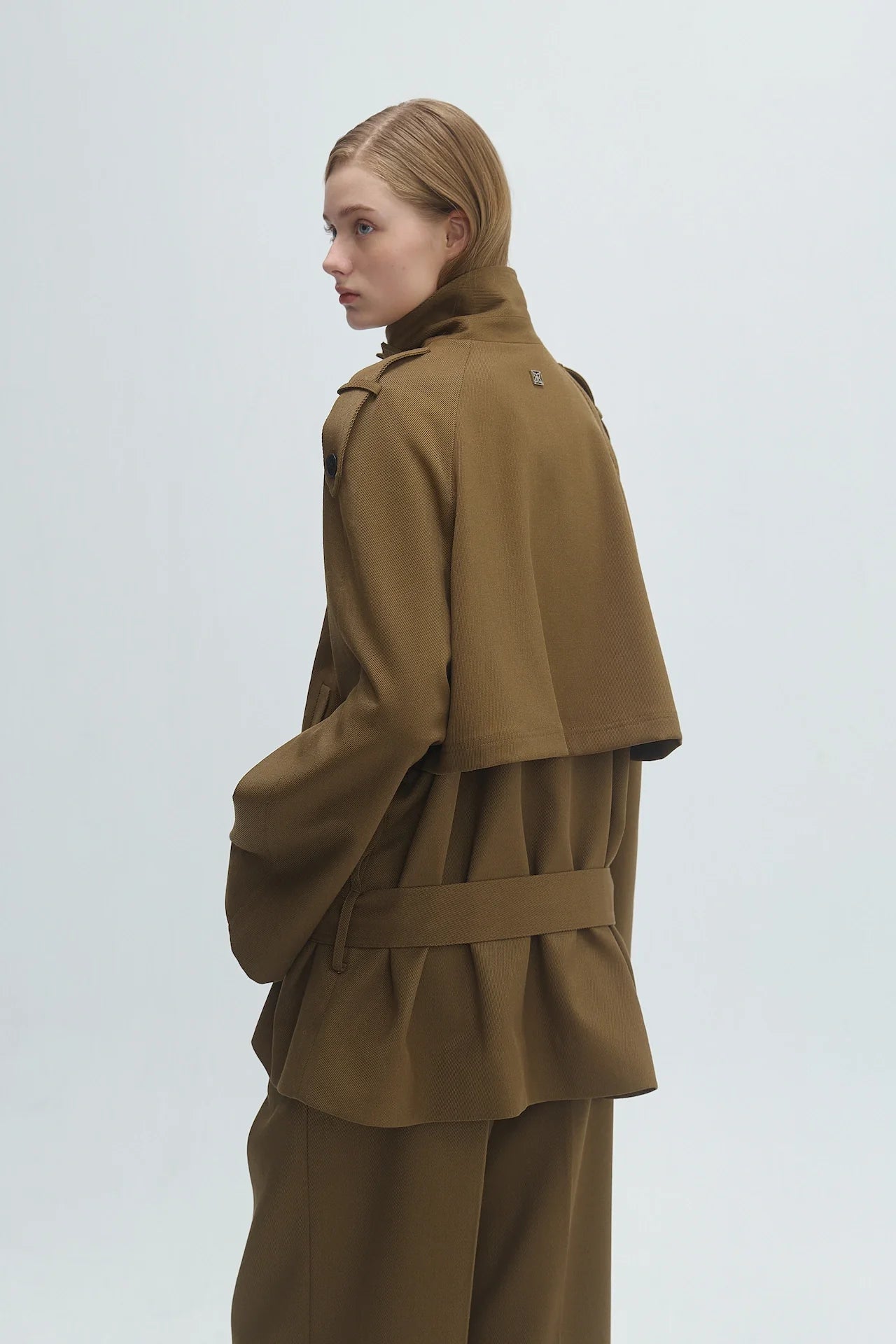 WOOL TRENCH COAT