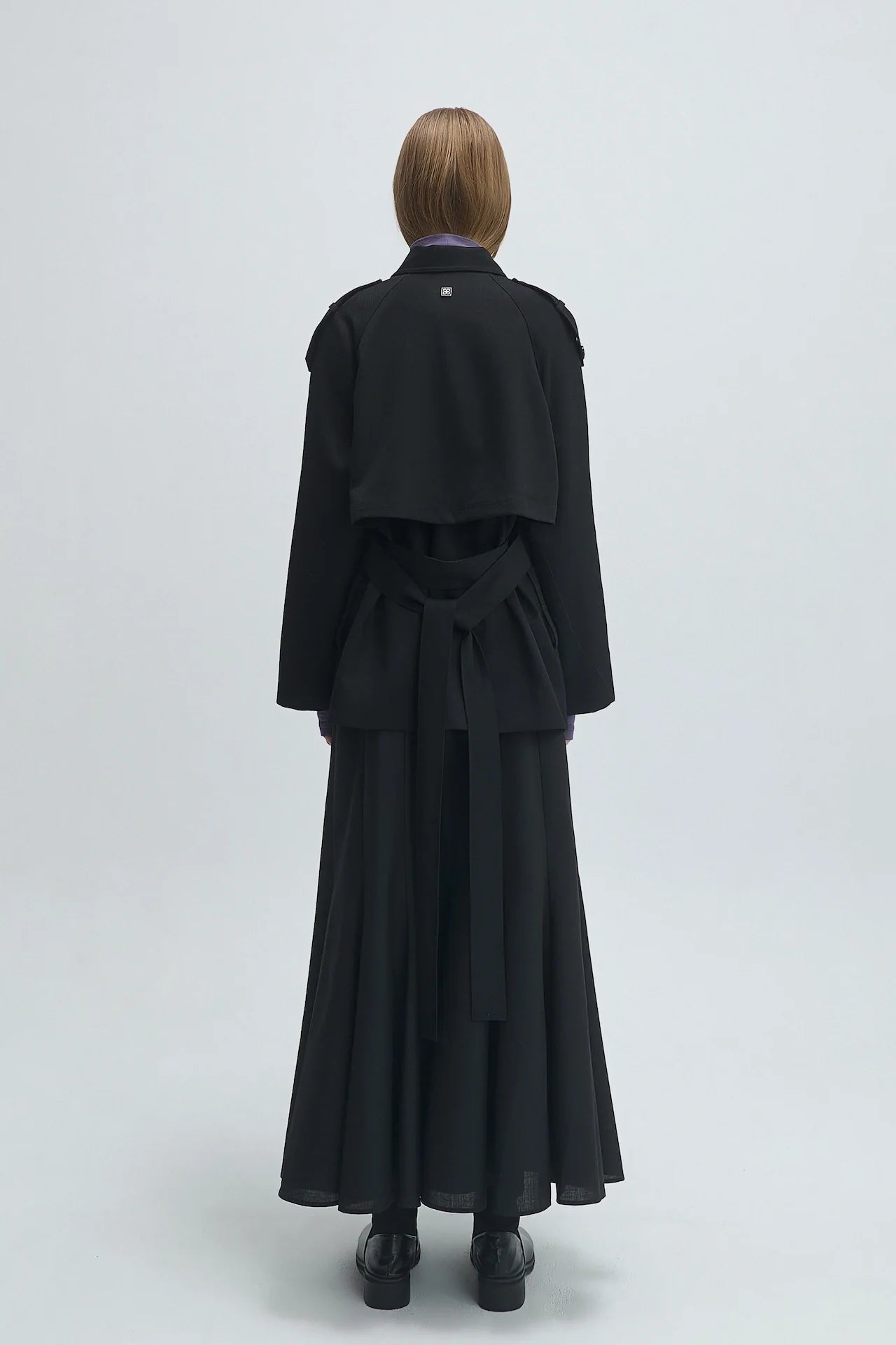 WOOL TRENCH COAT
