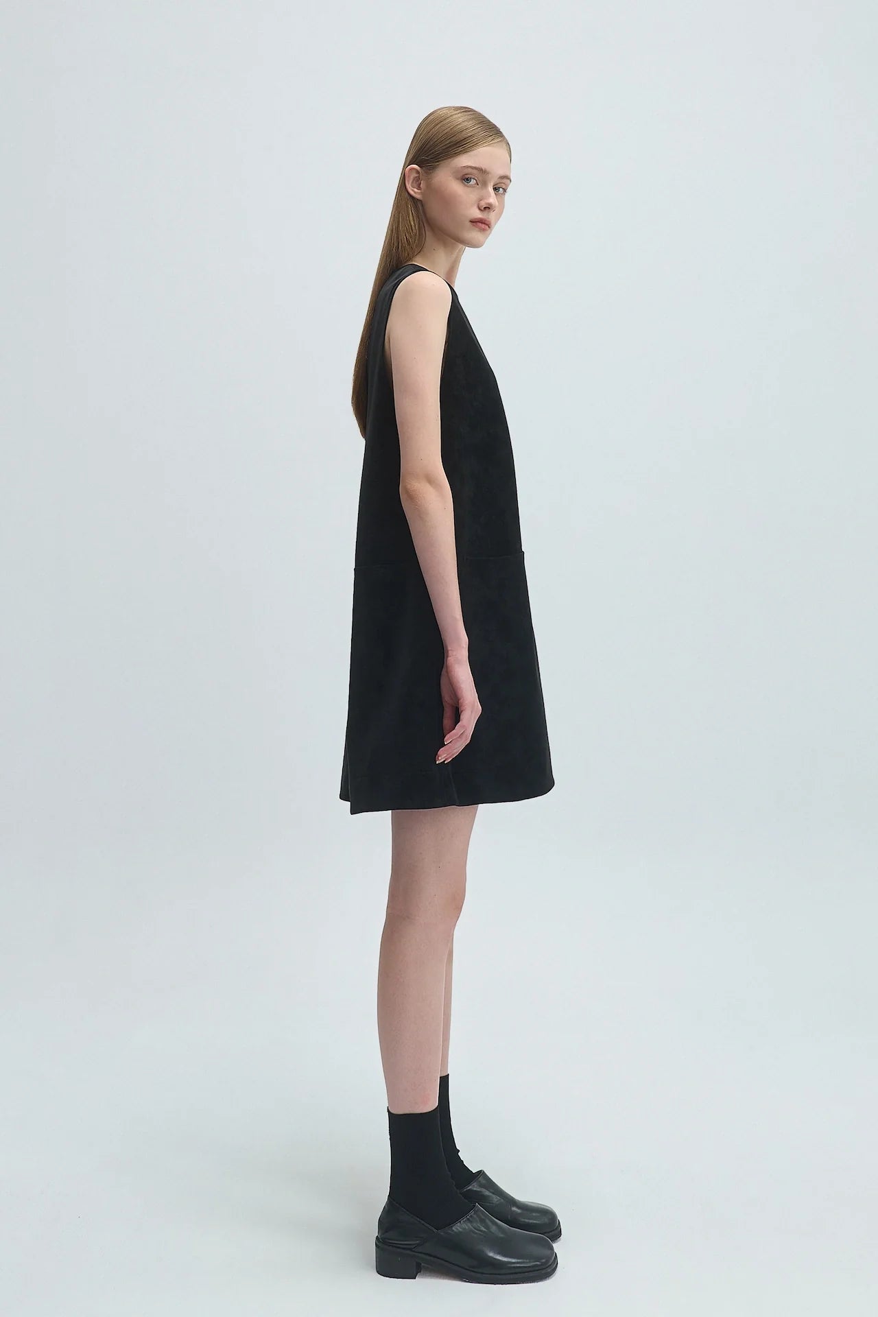 SUEDE LEATHER DRESS