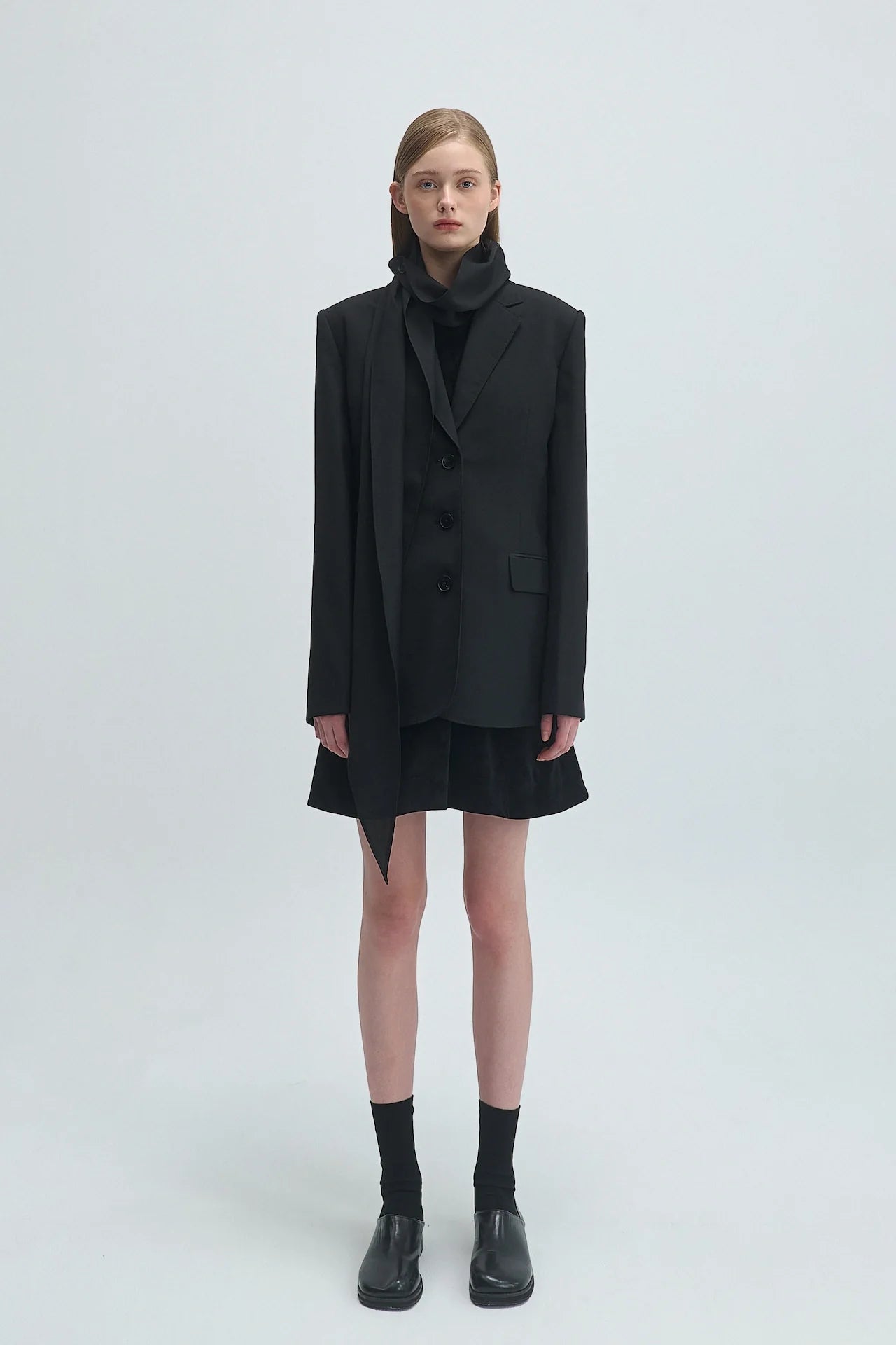 SCARF BLAZER