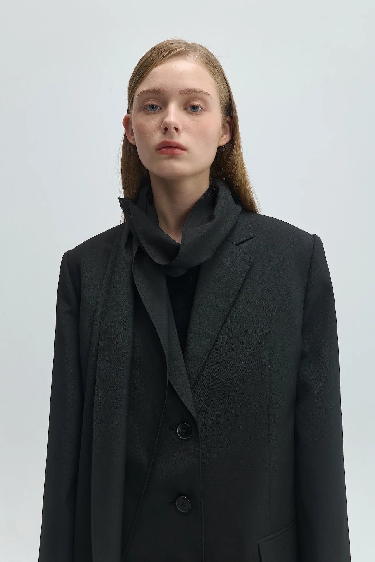 SCARF BLAZER